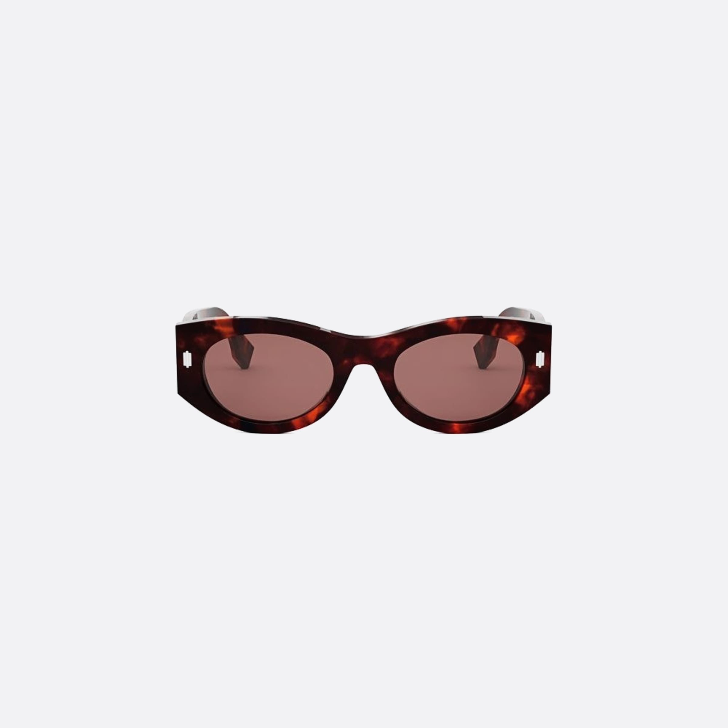 Fendi 52mm Fendi Roma 54s Havana Oval Women Sunglasses - Main View
