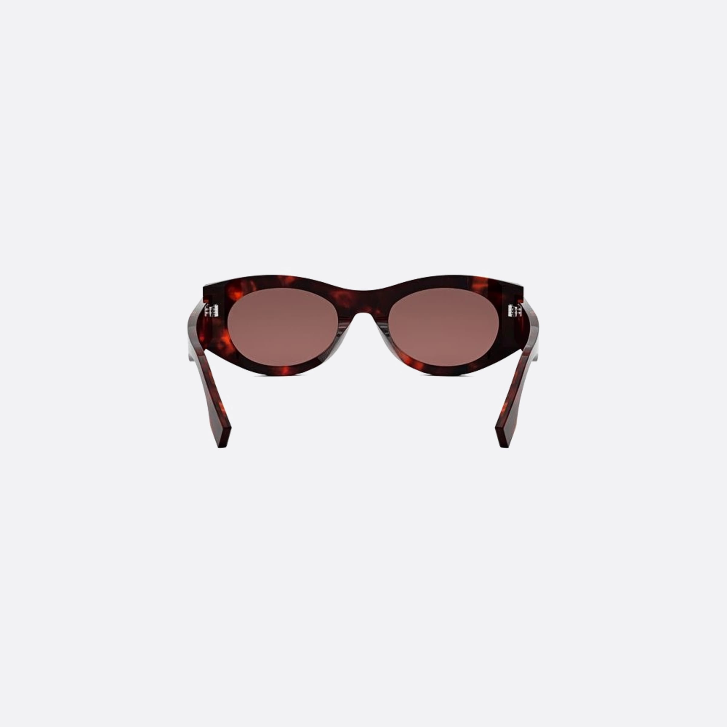 Fendi 52mm Fendi Roma 54s Havana Oval Women Sunglasses - Additional Angle