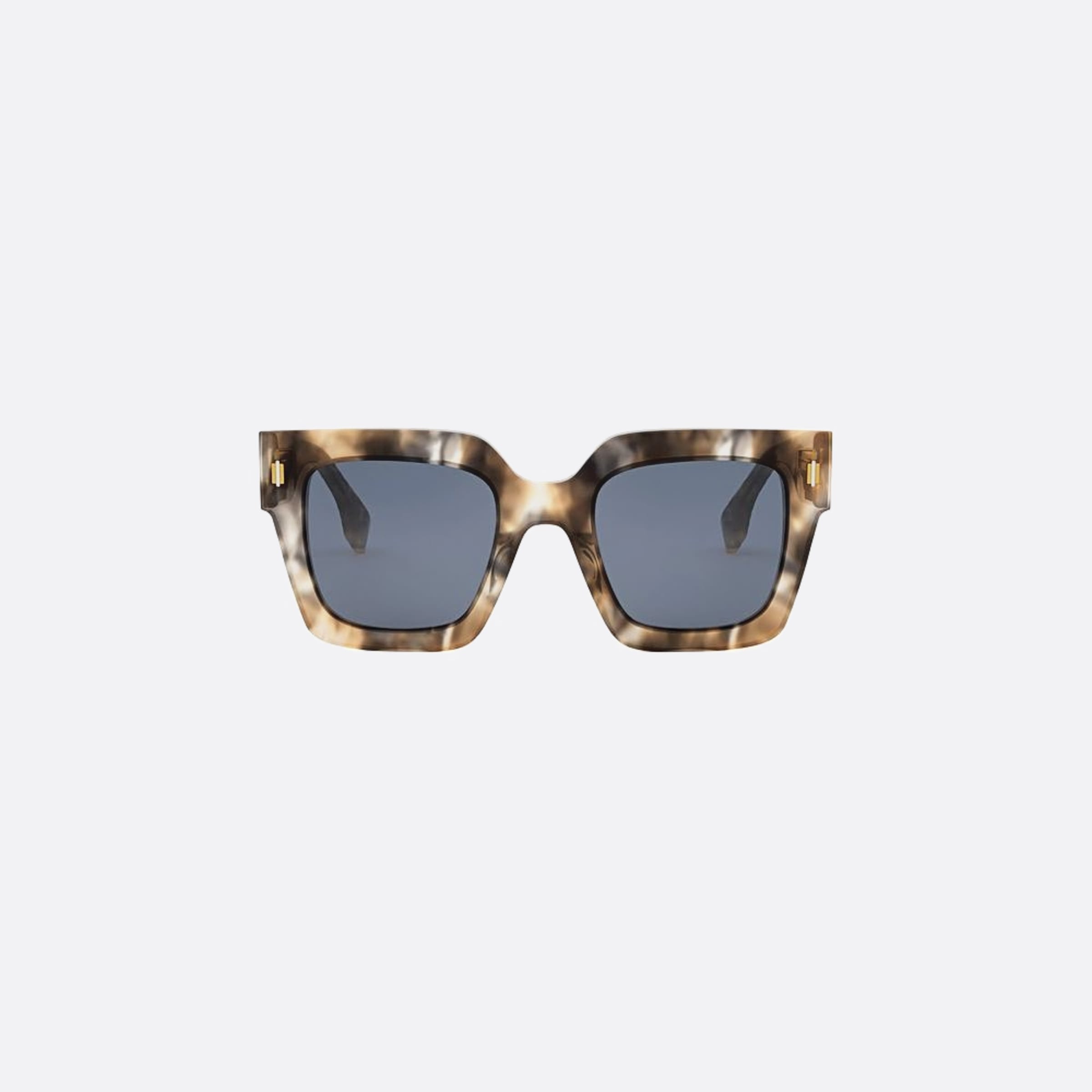 Fendi 50mm Fendi Roma 56v Havana Squared Women Sunglasses - Main View
