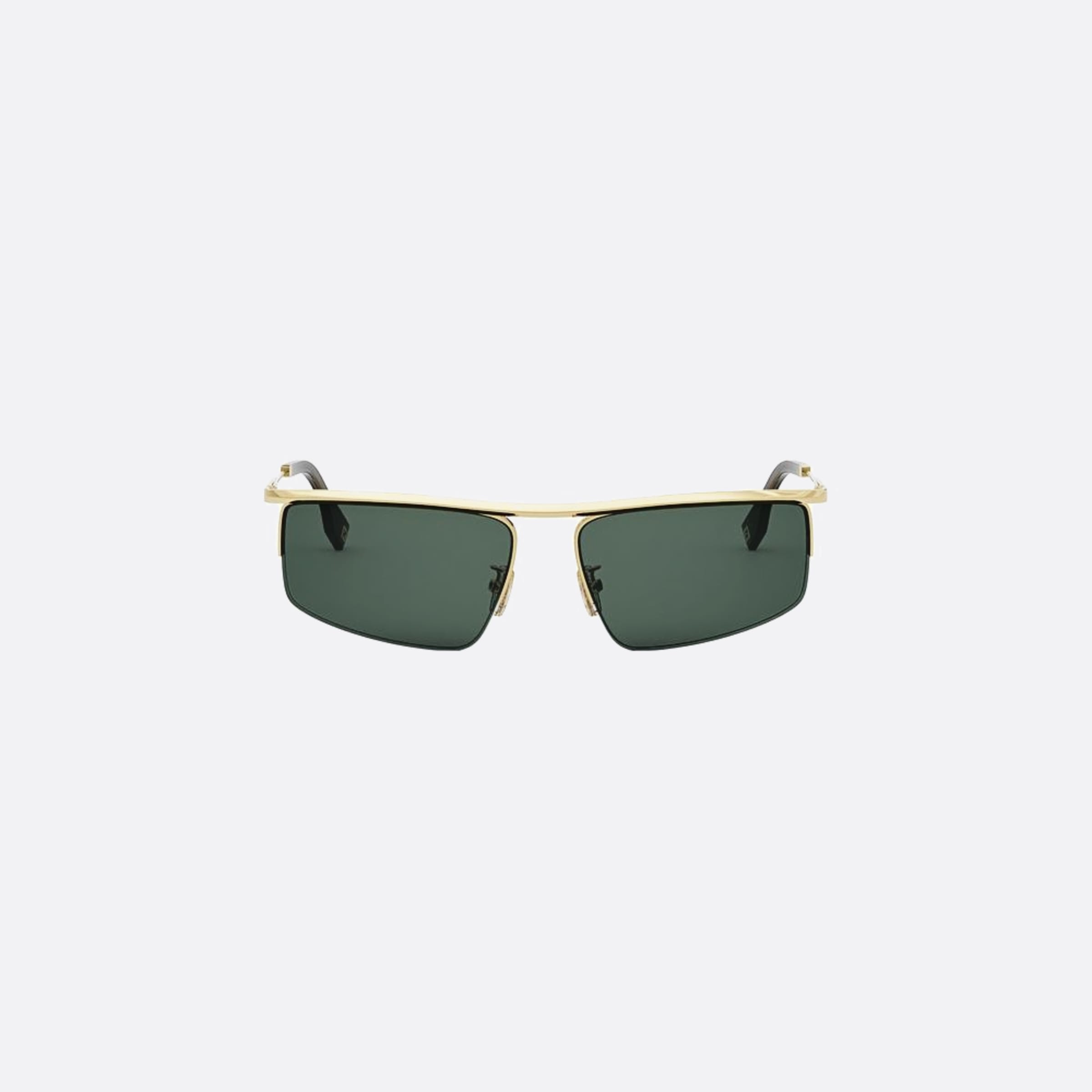 Fendi 60mm Fendi Travel 30n Yellow Geometric Men Sunglasses - Main View