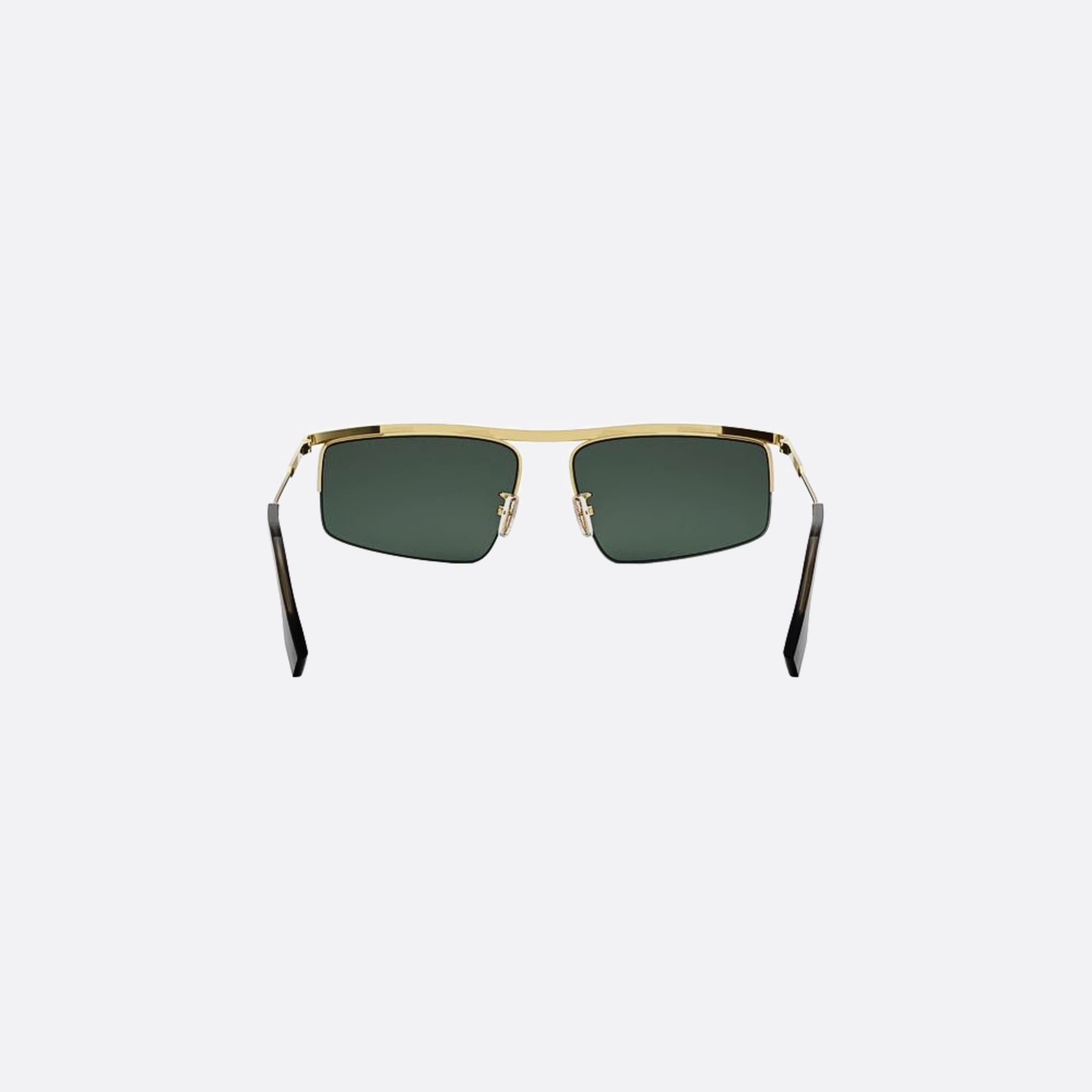 Fendi 60mm Fendi Travel 30n Yellow Geometric Men Sunglasses - Additional Angle