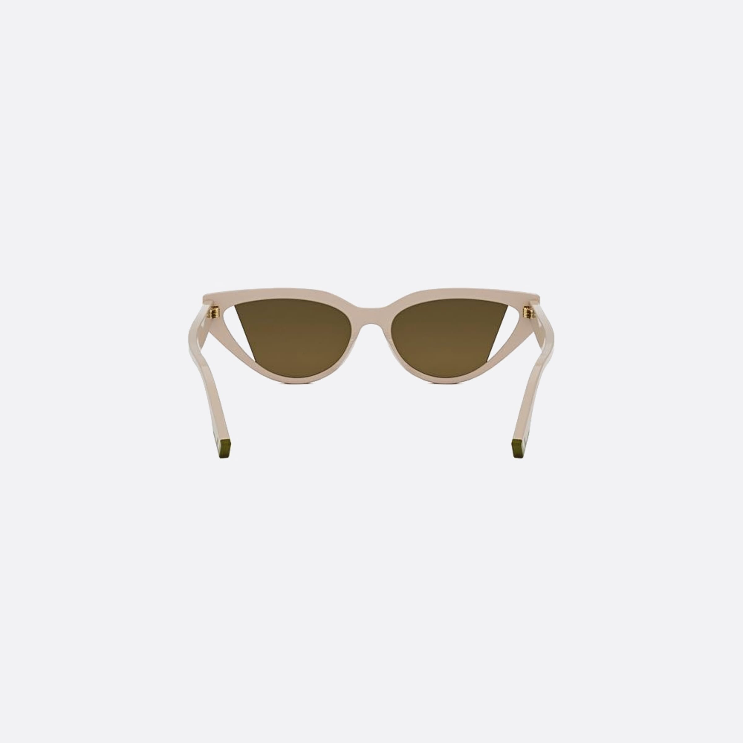 Fendi 52mm Fendi Way 57j Brown Cat Eye Women Sunglasses - Additional Angle