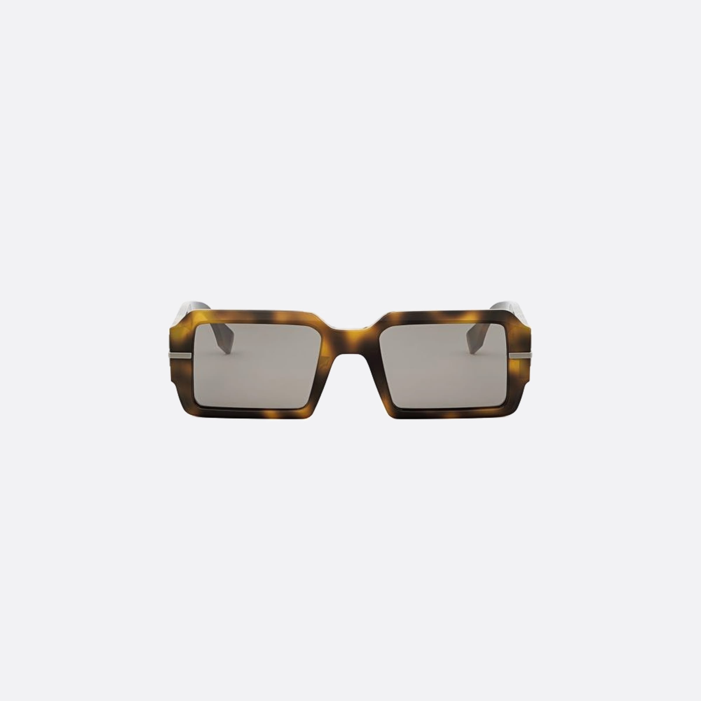 Fendi 52mm Fendigraphy 53e Havana Geometric Men Sunglasses - Main View