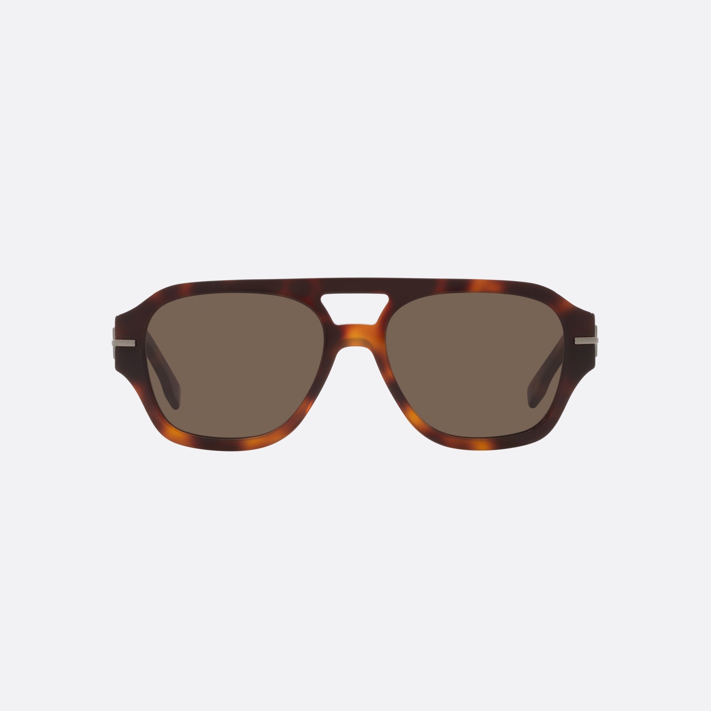 Fendi 55mm Fendigraphy Fe40130i Tortoise Square Men Sunglasses - Side View