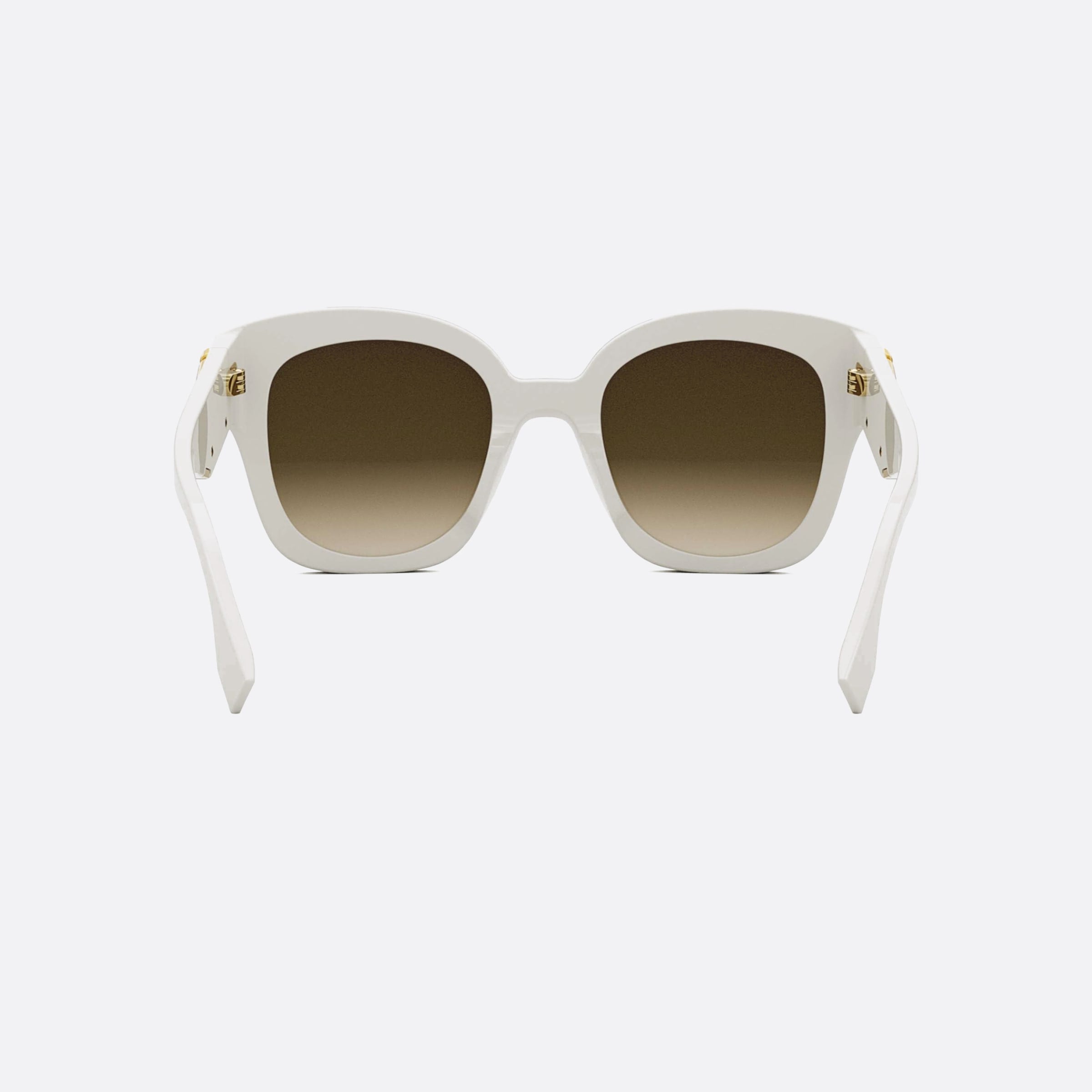 Fendi 63mm First Fe40098i 25f White Unisex Sunglasses - Additional Angle