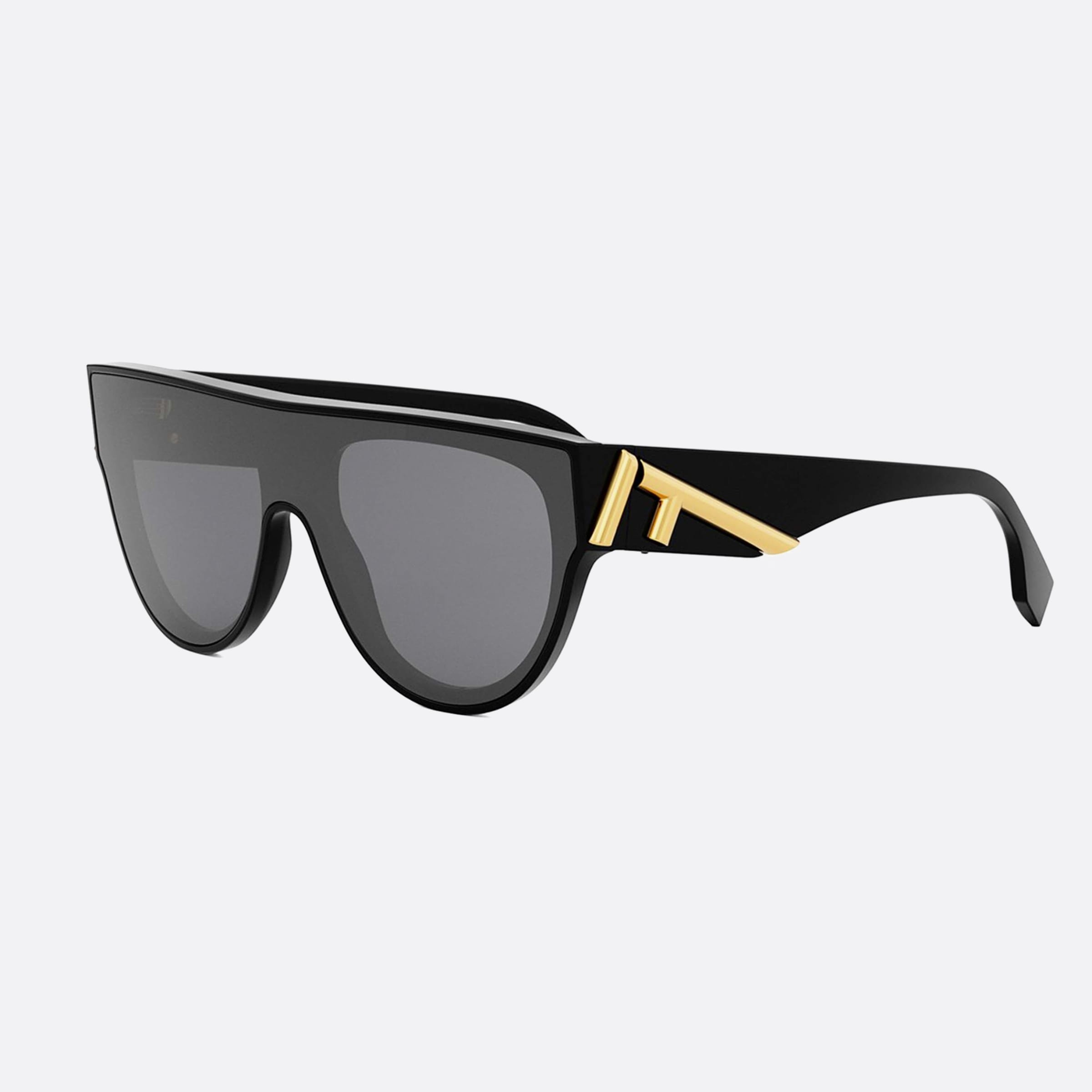 Fendi 00mm First Fe40150i 01a Black Unisex Sunglasses - Main View