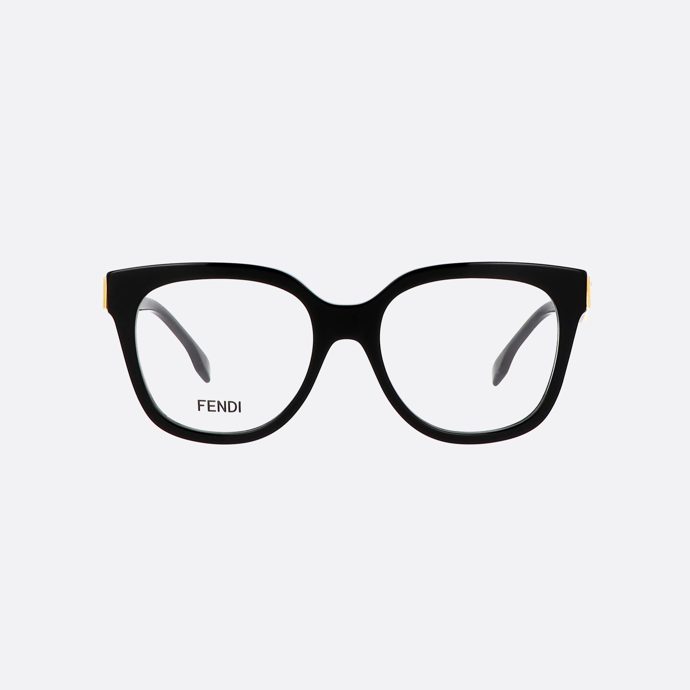 Fendi 54mm First Fe50064i Black Women Eyeglasses - Side View