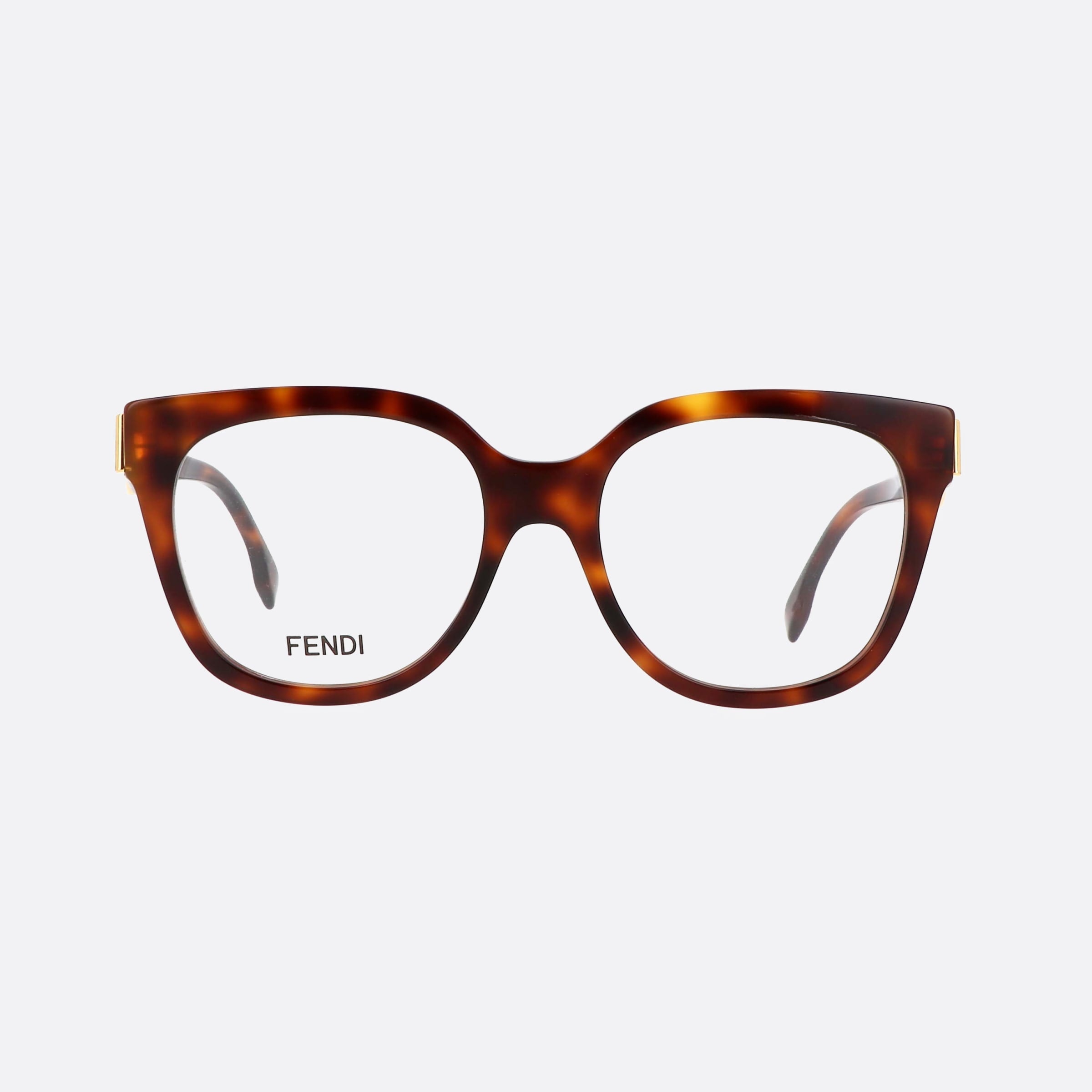 Fendi 54mm First Fe50064i Tortoise Women Eyeglasses - Side View