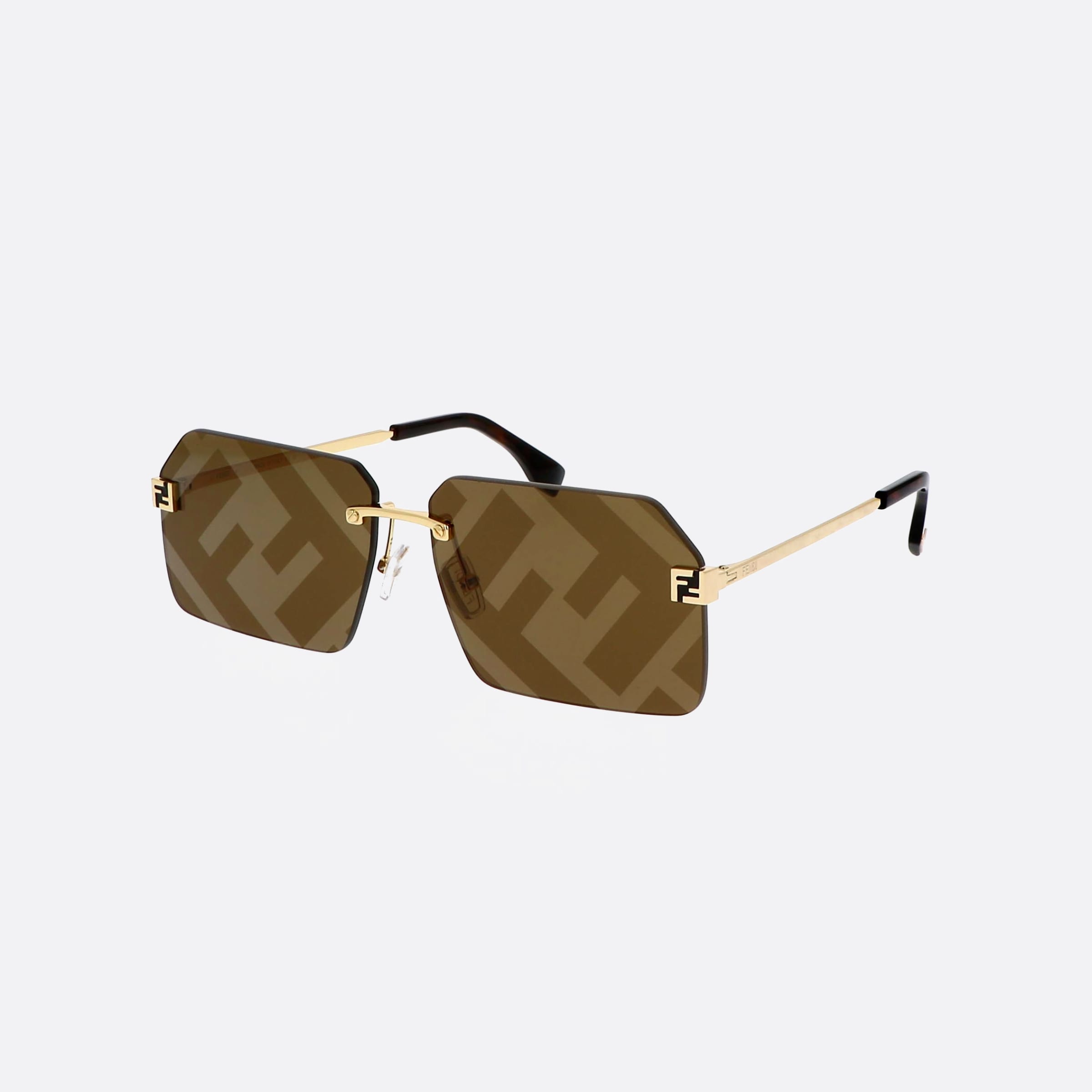 Fendi 59mm Fendi Sky Fe40043u 33g Gold Men Sunglasses - Main View