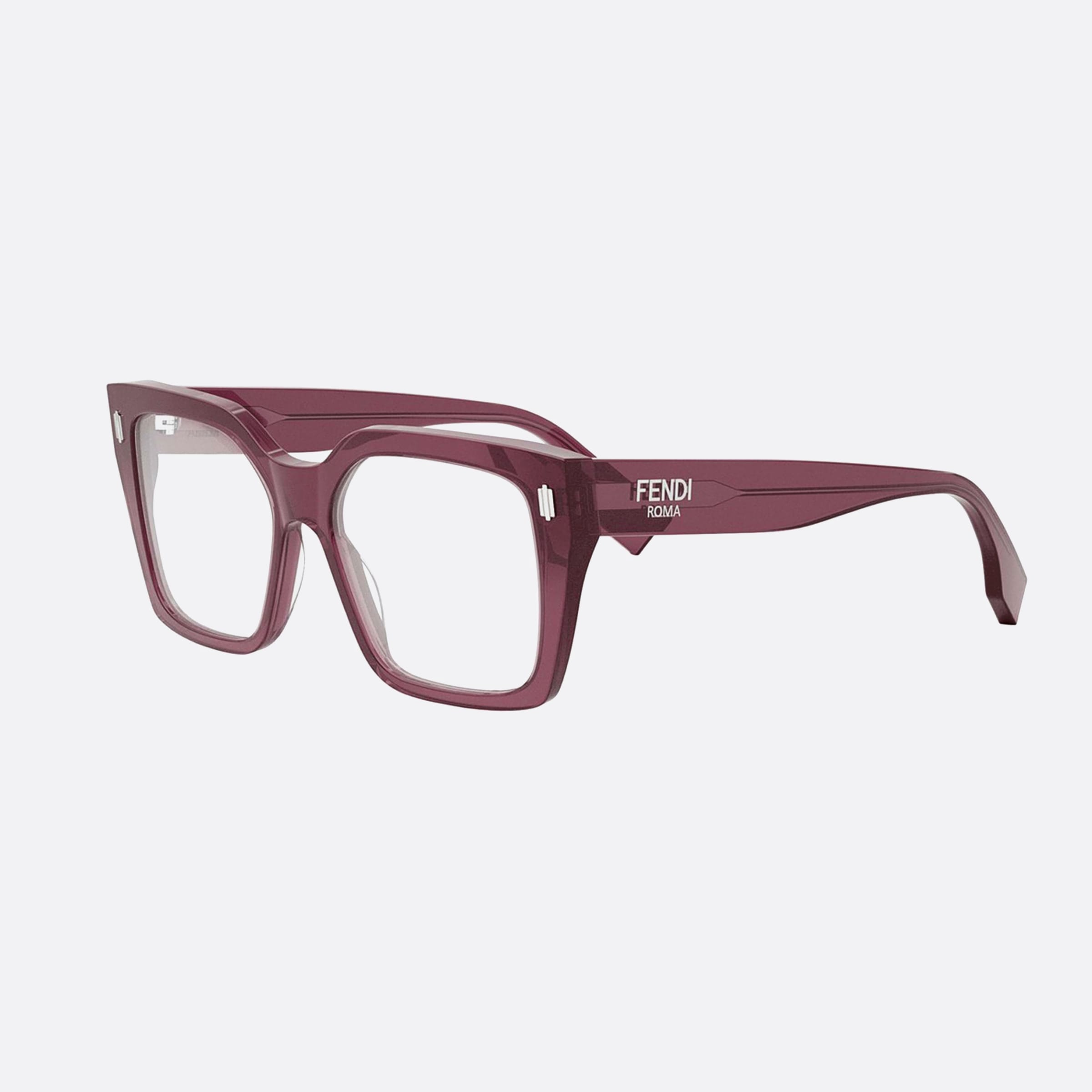 Fendi 53mm Roma Fe50085i Purple Women Eyeglasses - Main View