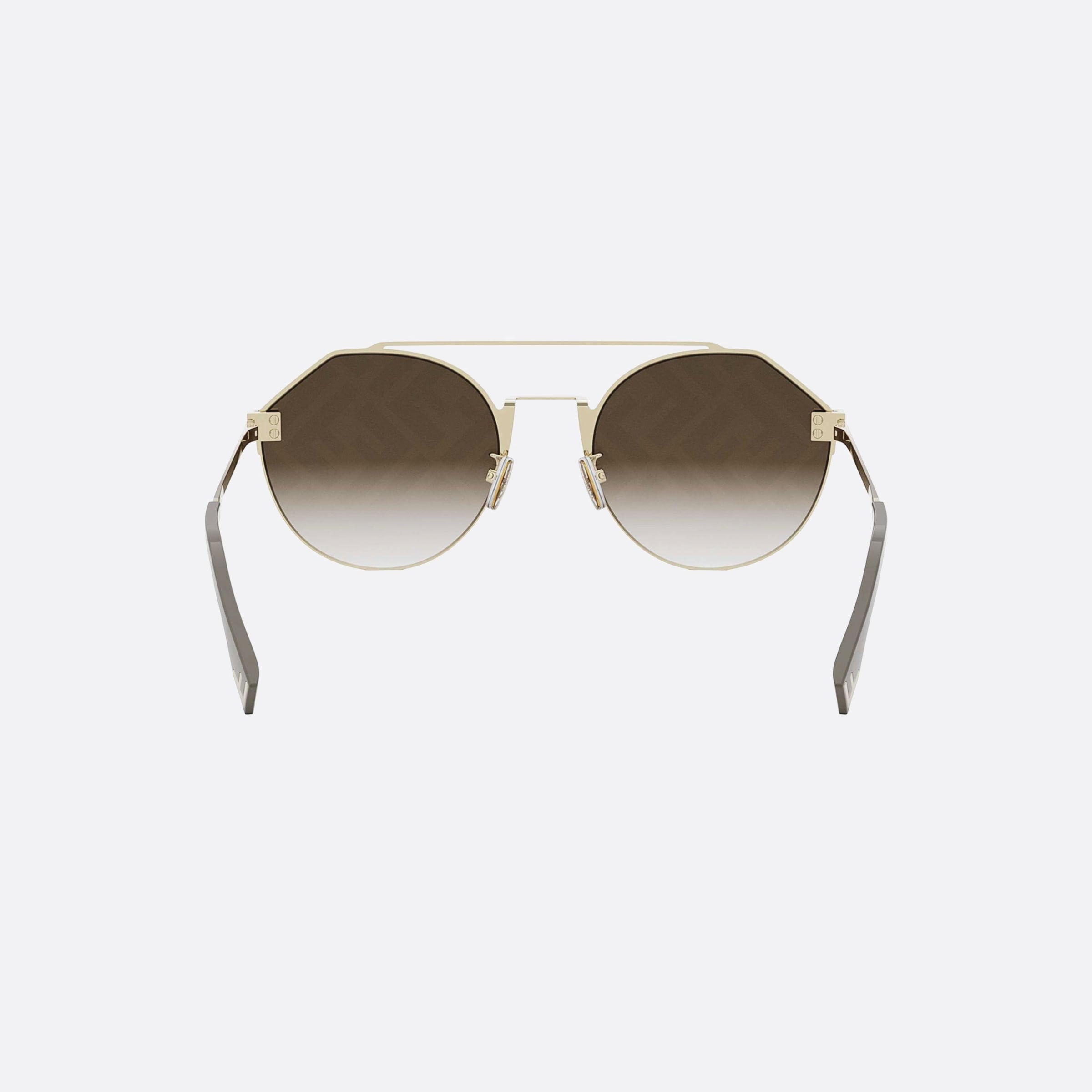 Fendi 55mm Sky Fe40060u 32f Gold Men Sunglasses - Additional Angle
