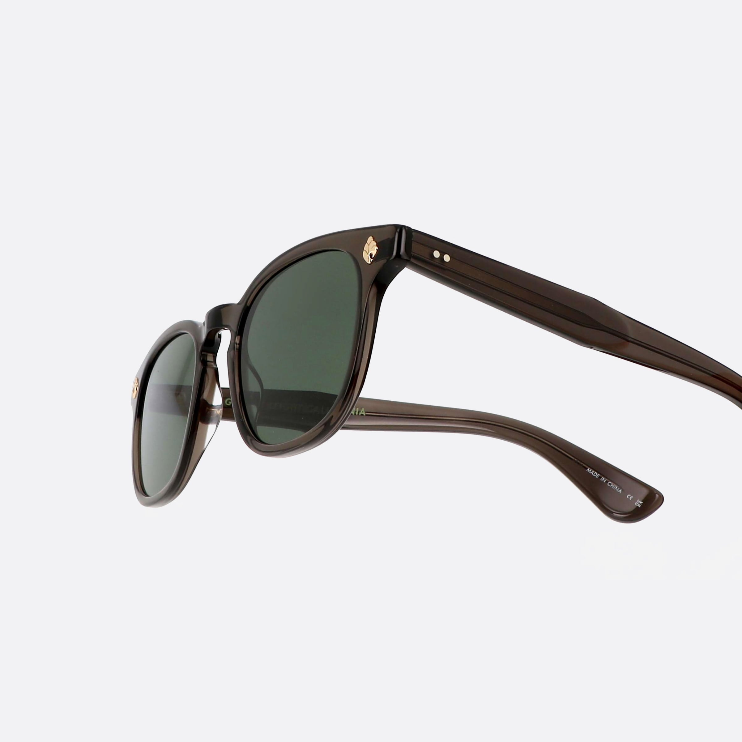 Garrett 47mm Leight Ace Blgl Sfp G15 Clear Oval Unisex Sunglasses - Lifestyle Shot