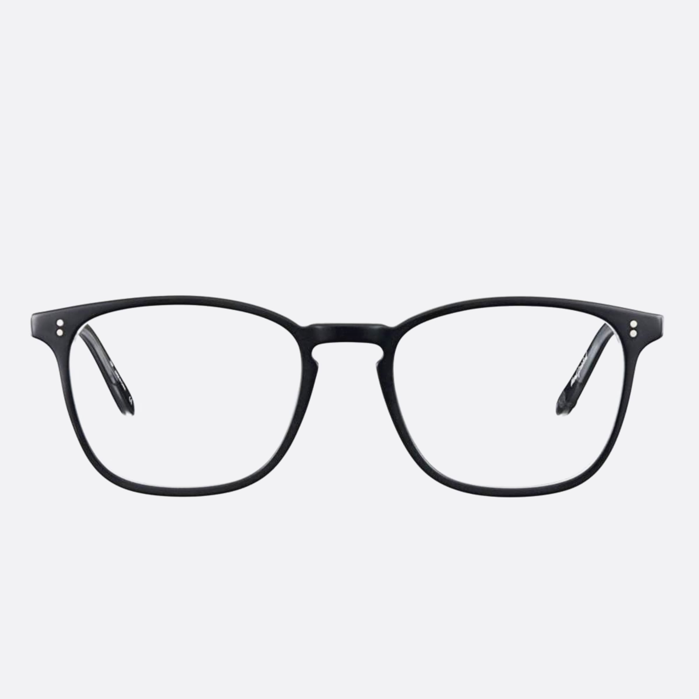 Garrett 48mm Leight Boon Mbk Black Geometric Unisex Eyeglasses - Main View