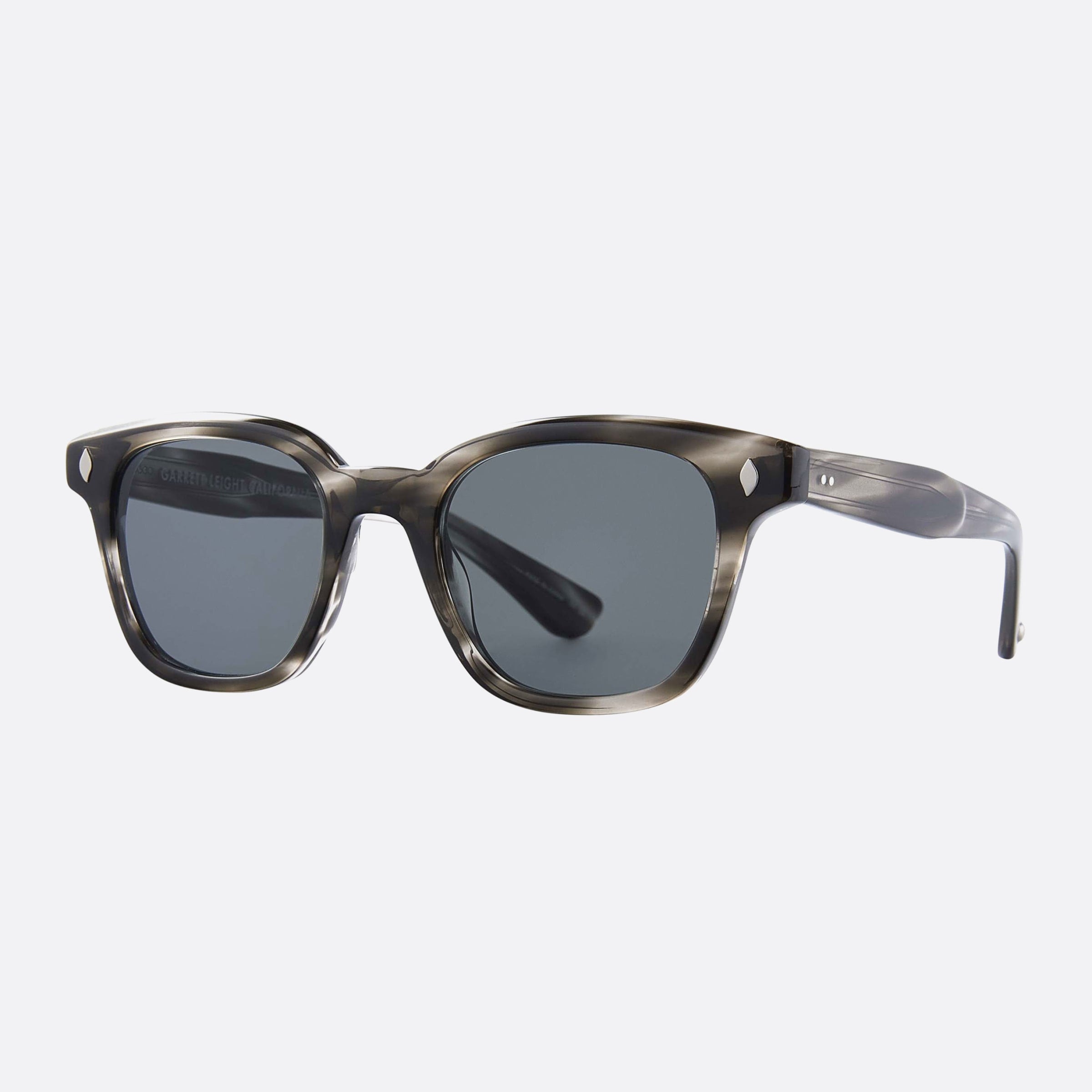 Garrett 49mm Leight Broadway Bkslt Sfpbs Tortoise Oval Unisex Sunglasses - Main View