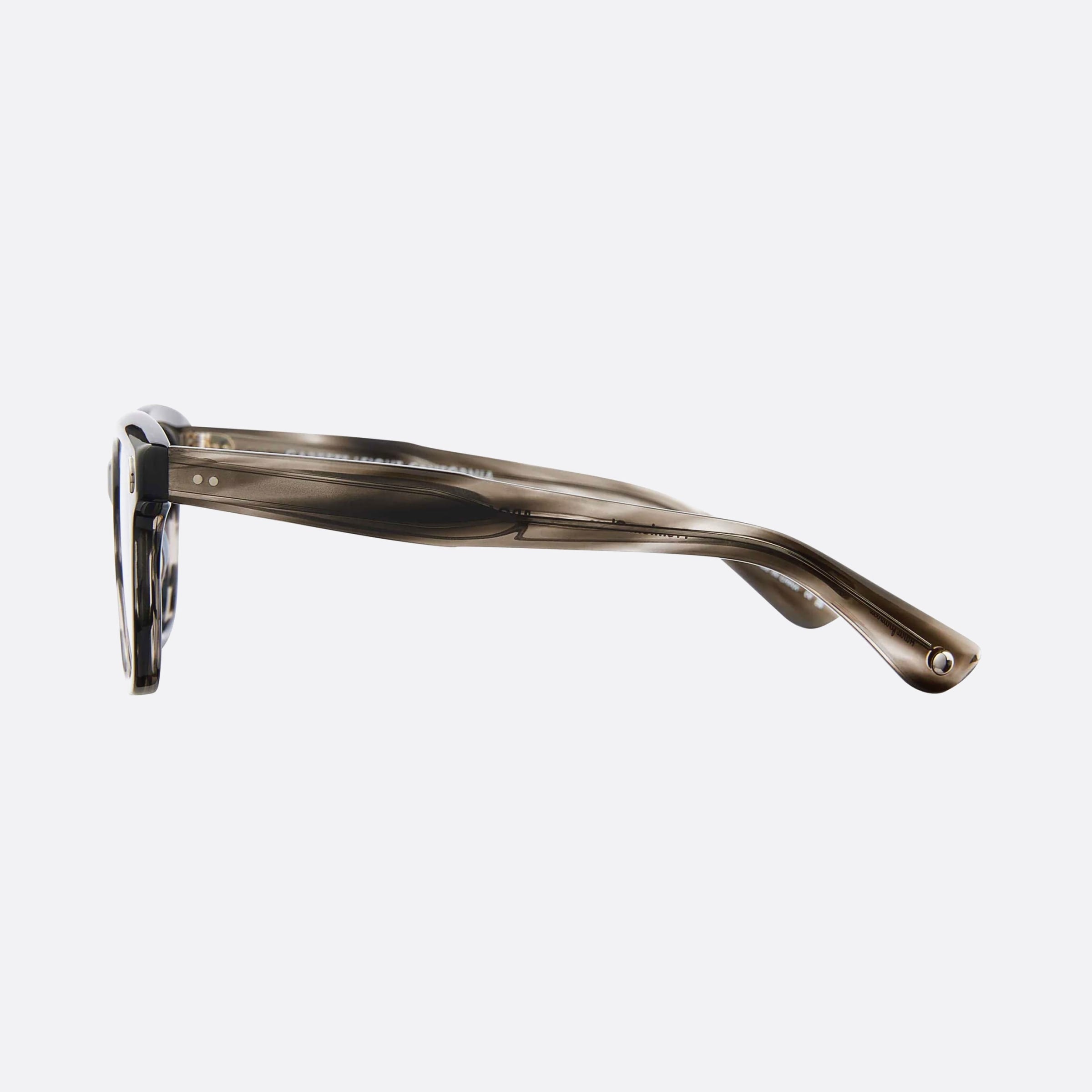 Garrett 49mm Leight Broadway Bkslt Sfpbs Tortoise Oval Unisex Sunglasses - Detail View