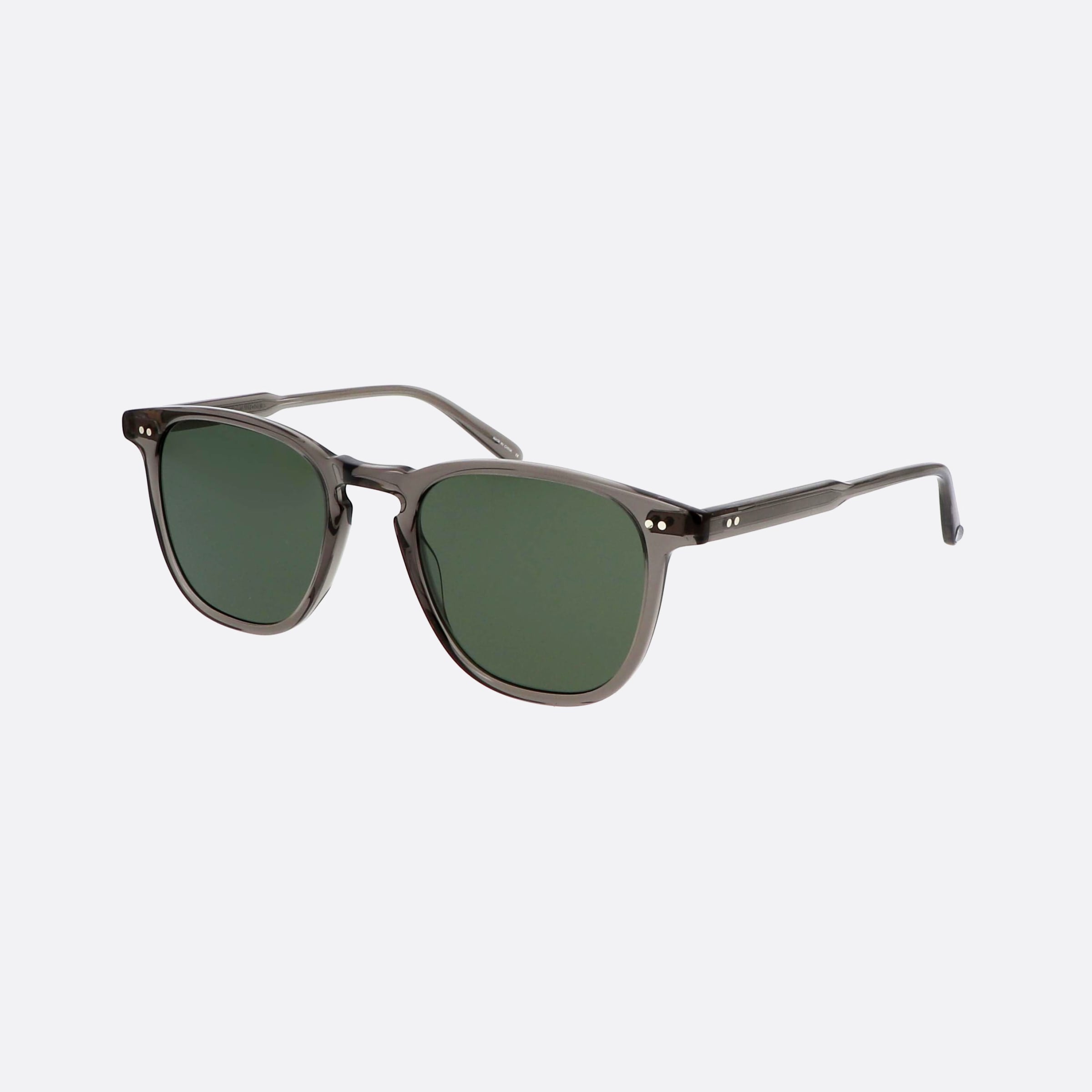 Garrett 47mm Leight Brooks Gcr Sfpg15 Grey Oval Men Sunglasses - Main View