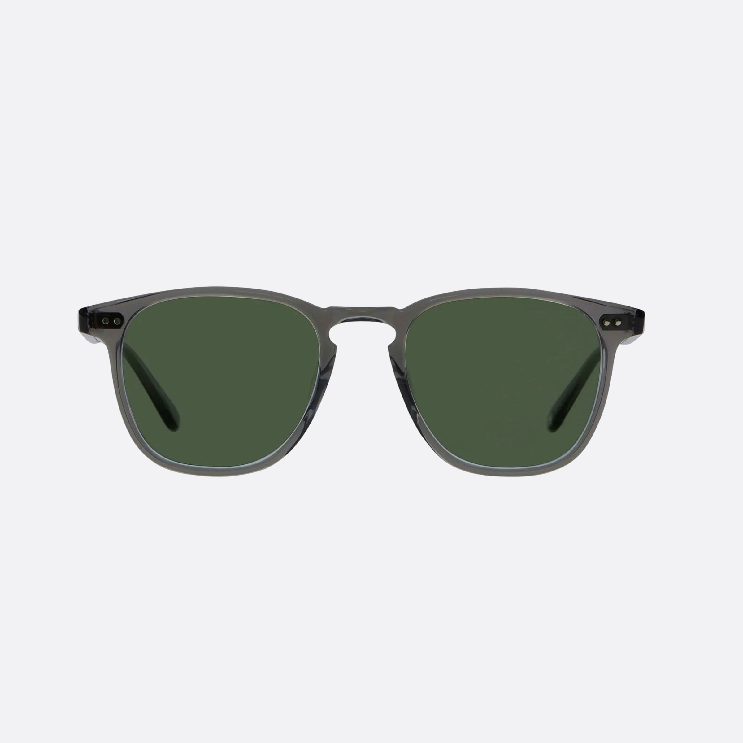 Garrett 47mm Leight Brooks Gcr Sfpg15 Grey Oval Men Sunglasses - Side View