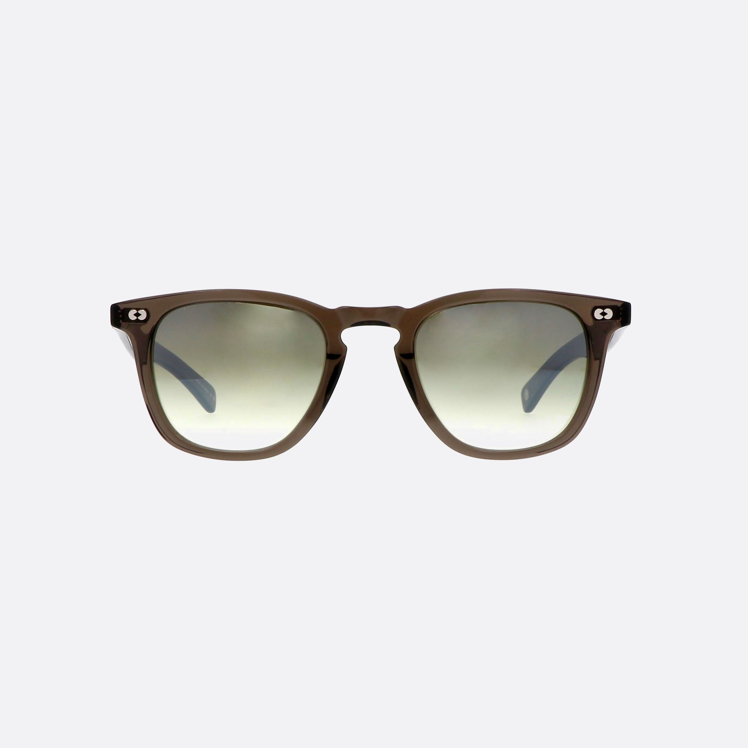 Garrett 48mm Leight Brooks Blgl Olvlm Clear Oval Men Sunglasses - Side View