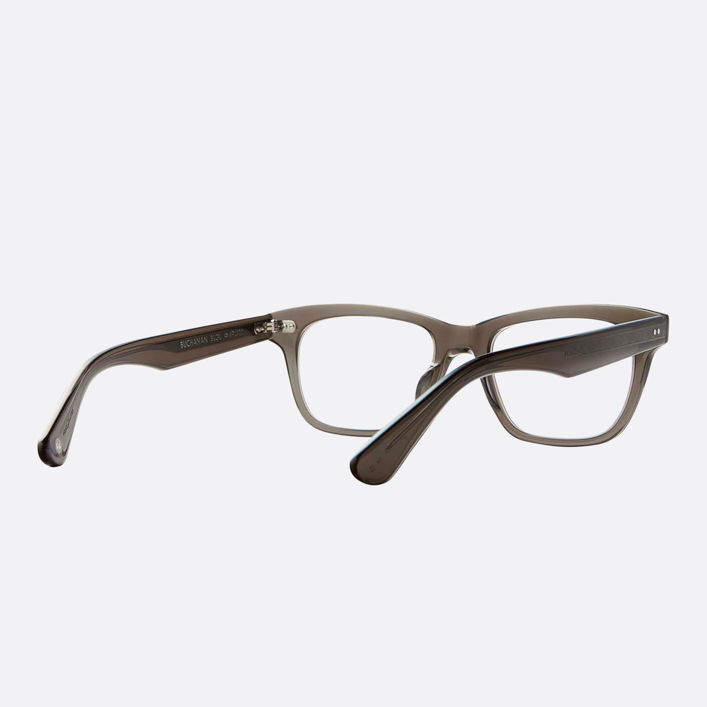 Garrett 49mm Leight Buchanan Blgl Black Squared Unisex Eyeglasses - Lifestyle Shot