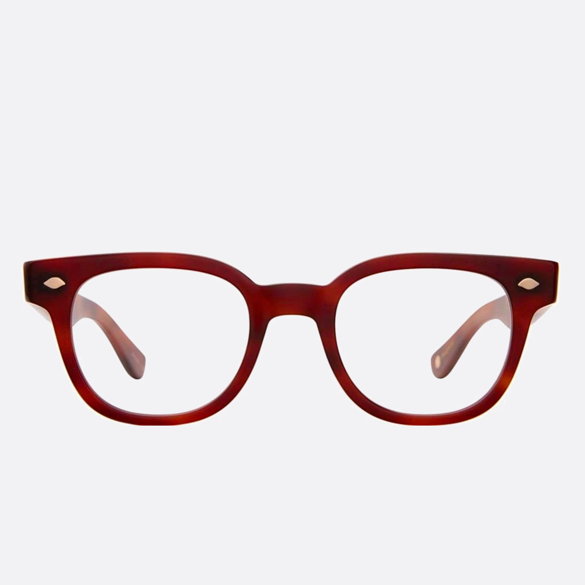 Garrett 47mm Leight Canter Vinbrt Red Geometric Men Eyeglasses - Main View