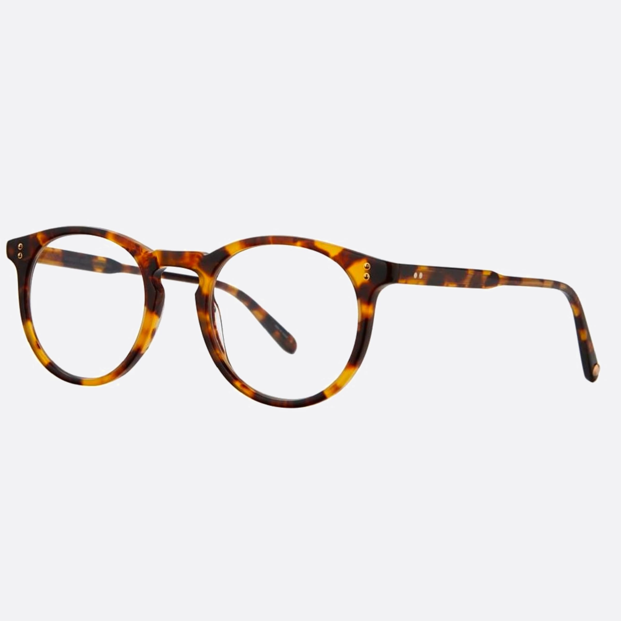 Garrett 50mm Leight Carrol Bio Spt Havana Squared Unisex Eyeglasses - Side View