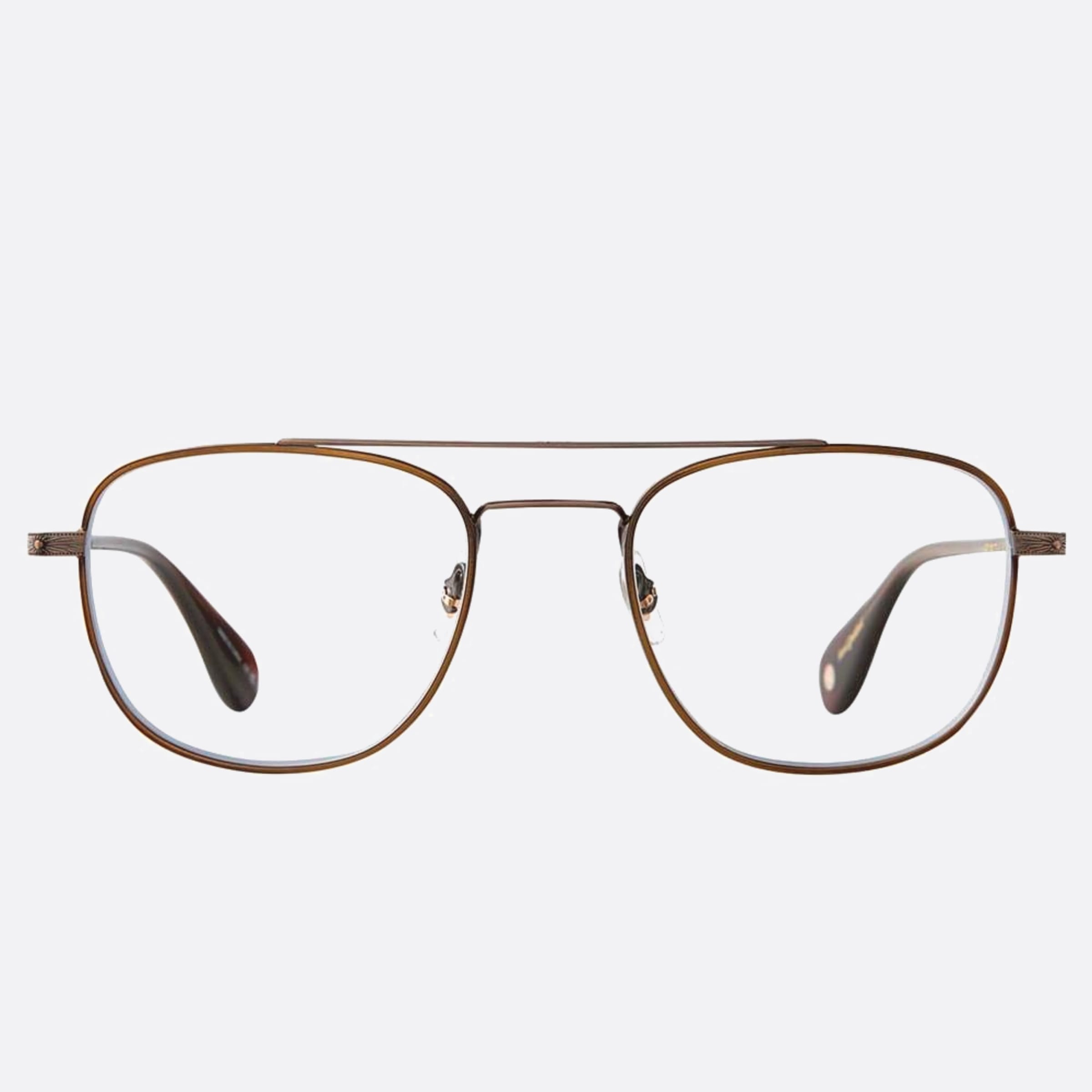 Garrett 51mm Leight Clubhouse Atg Brt Gold Pilot Unisex Eyeglasses - Main View