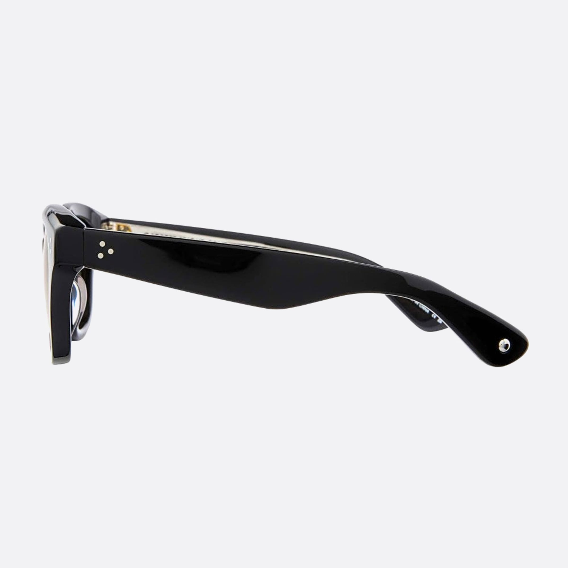 Garrett 47mm Leight Cyprus Sun Gry Black Butterfly Women Sunglasses - Detail View