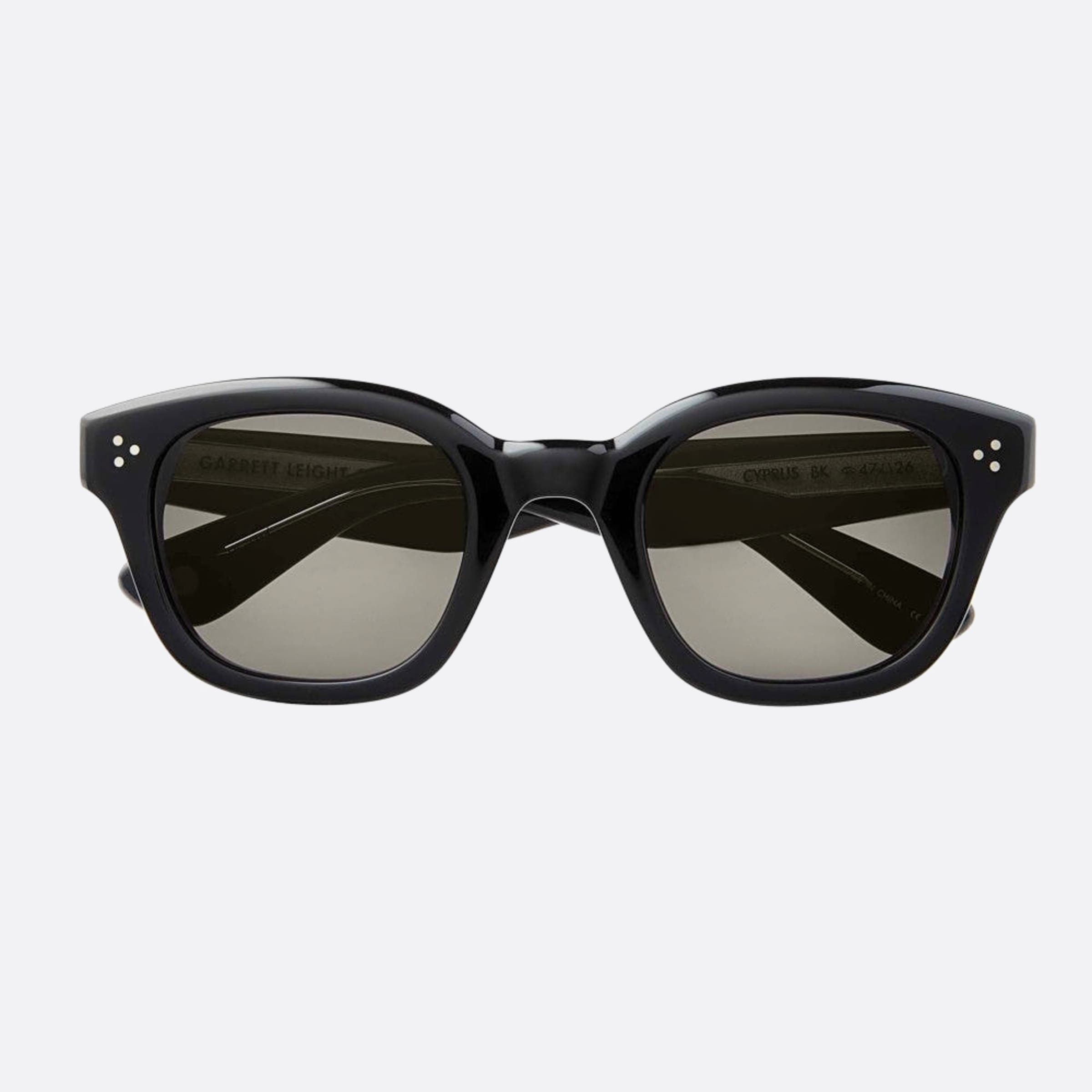 Garrett 47mm Leight Cyprus Sun Gry Black Butterfly Women Sunglasses - Lifestyle Shot