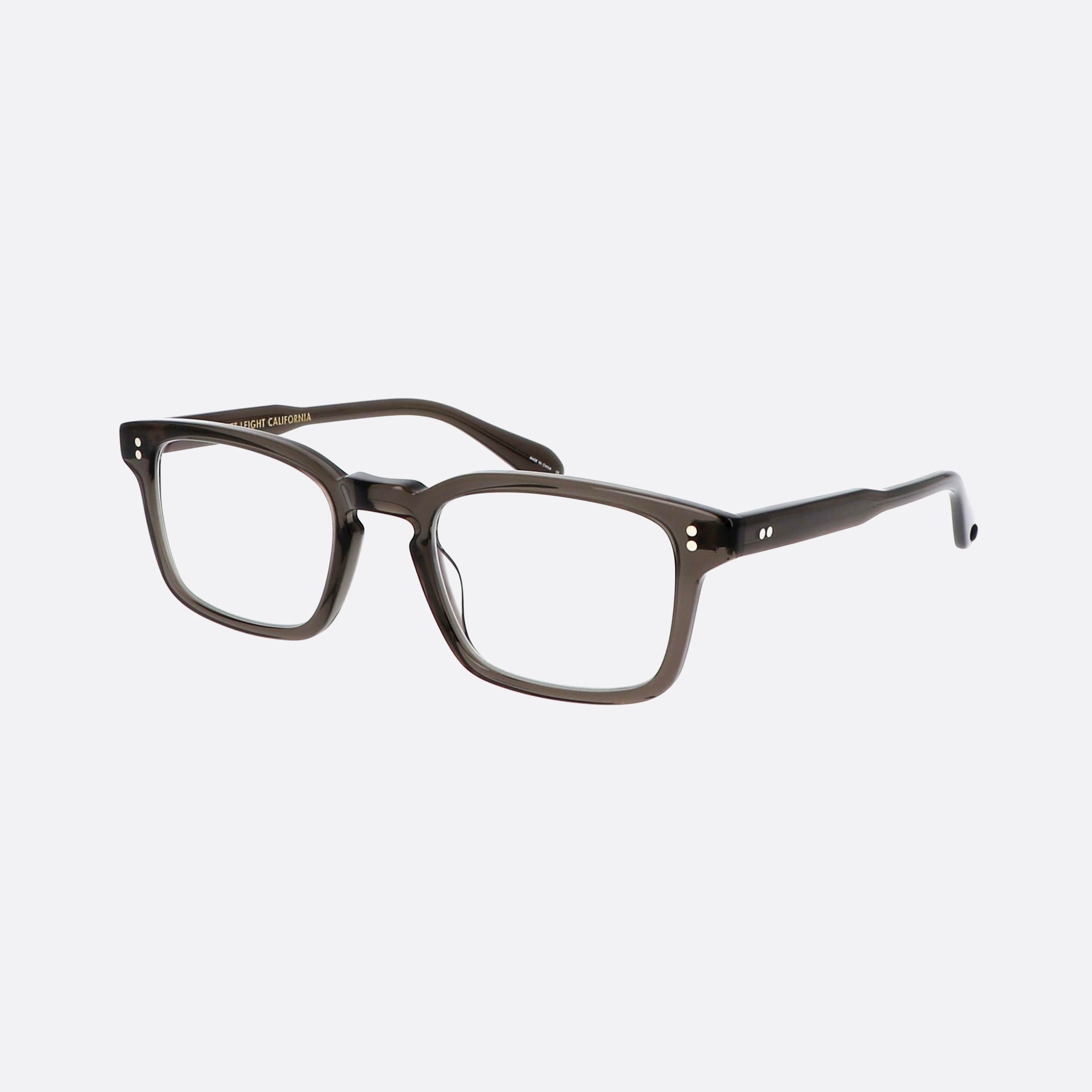 Garrett 49mm Leight Dimmick Blgl Black Geometric Unisex Eyeglasses - Main View