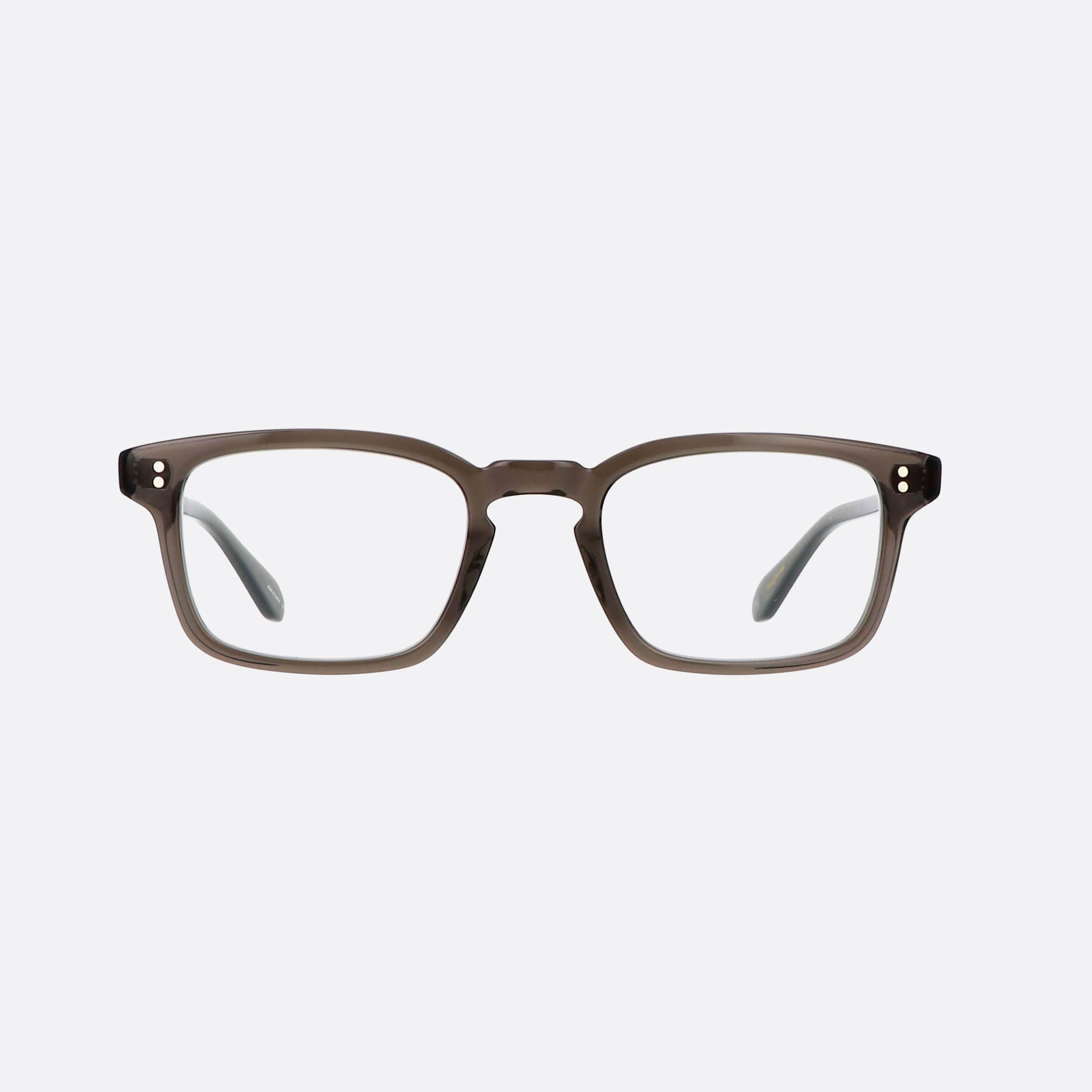 Garrett 49mm Leight Dimmick Blgl Black Geometric Unisex Eyeglasses - Side View