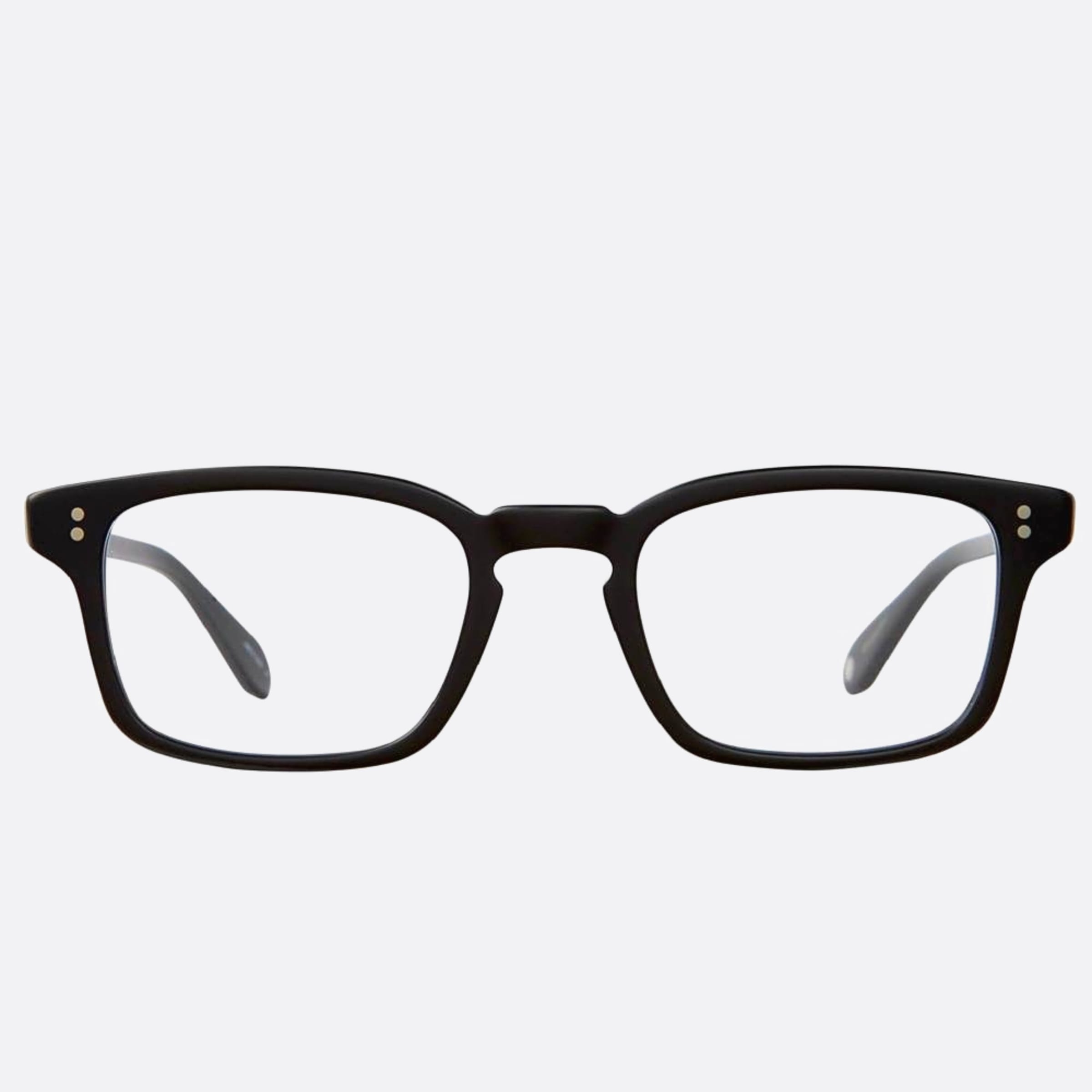 Garrett 49mm Leight Dimmick Mbk Black Geometric Unisex Eyeglasses - Main View