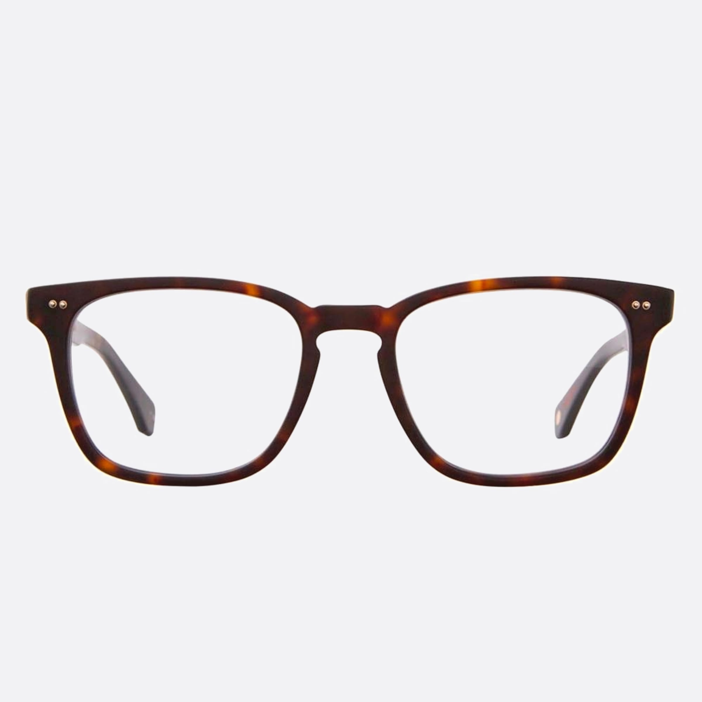 Garrett 53mm Leight Earvin Bio Mcoot Havana Squared Unisex Eyeglasses - Main View