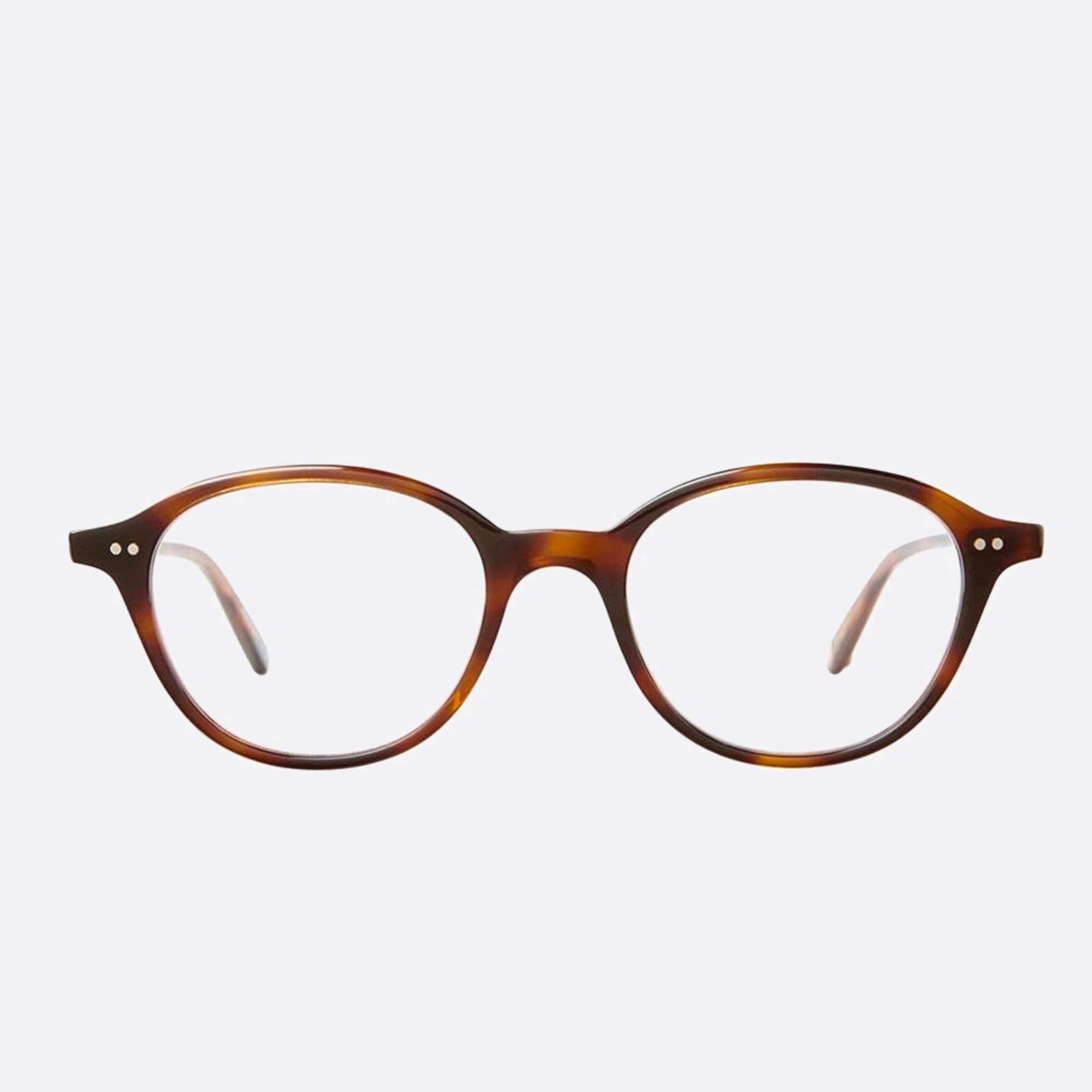 Garrett 47mm Leight Franklin Spbrnsh Brown Round Unisex Eyeglasses - Main View