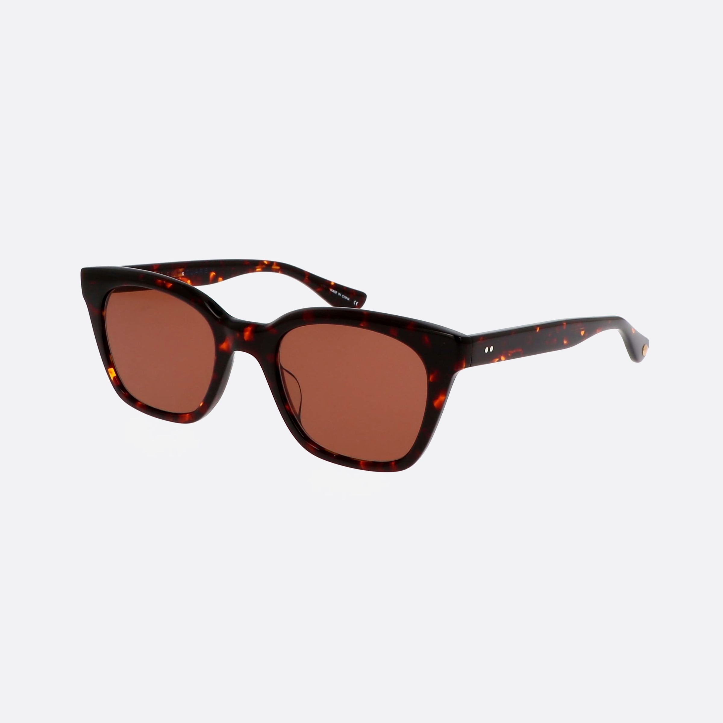 Garrett 48mm Leight Glco Clare Rou Tortoise Cat Eyes Unisex Sunglasses - Main View