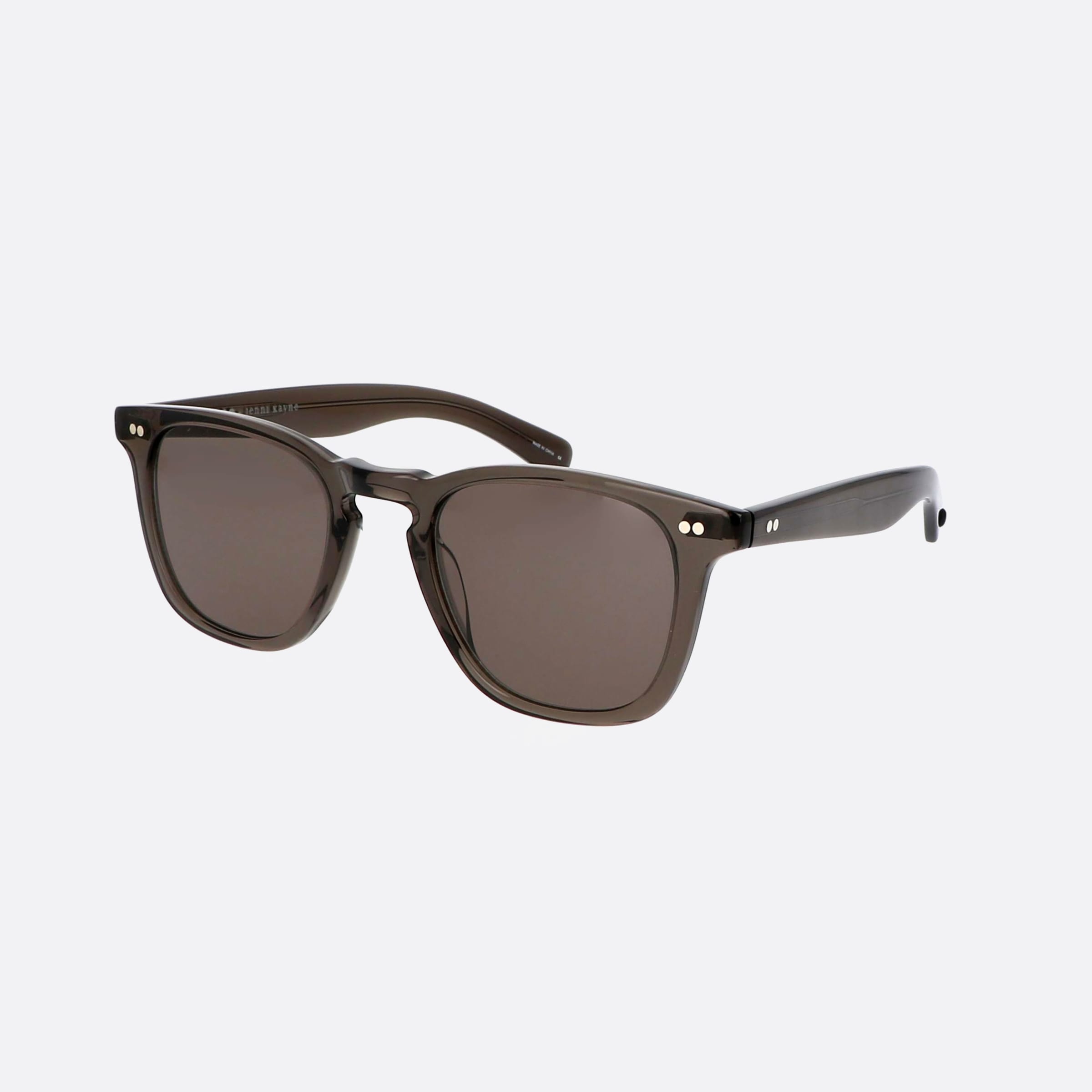 Garrett 48mm Leight Glco Jenni Kayne Sun Blgl Black Oval Unisex Sunglasses - Main View