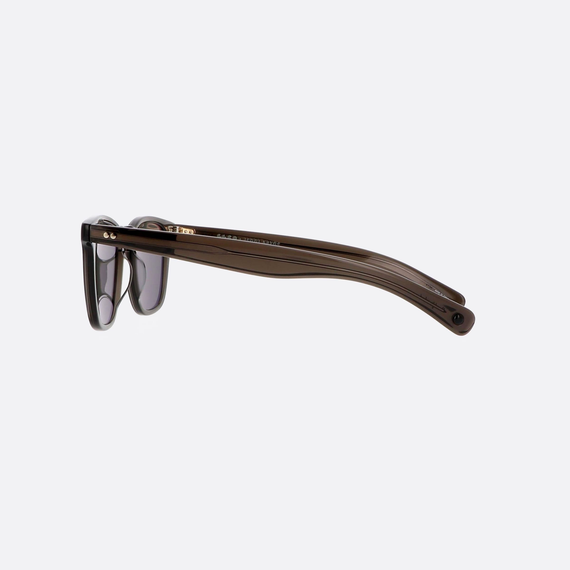 Garrett 48mm Leight Glco Jenni Kayne Sun Blgl Black Oval Unisex Sunglasses - Detail View