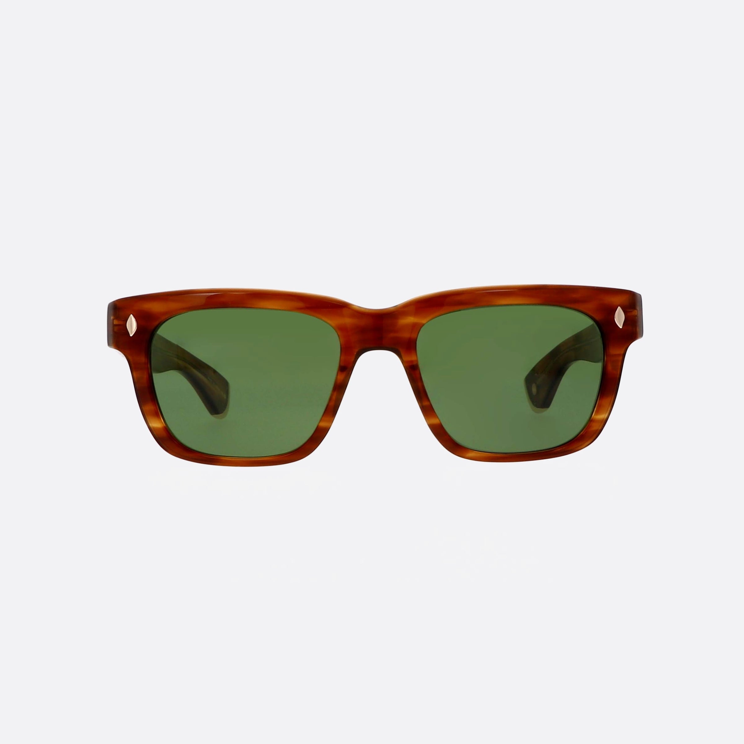 Garrett 50mm Leight Glco Officine Generale Sun Pgn Tortoise Square Unisex Sunglasses - Side View