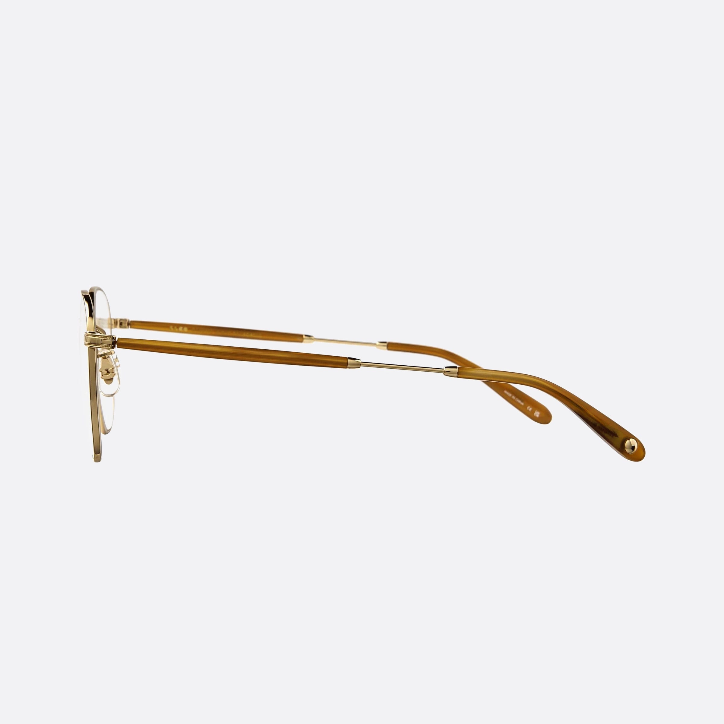 Garrett 49mm Leight Grant Srat Gold Butterfly Women Eyeglasses - Detail View