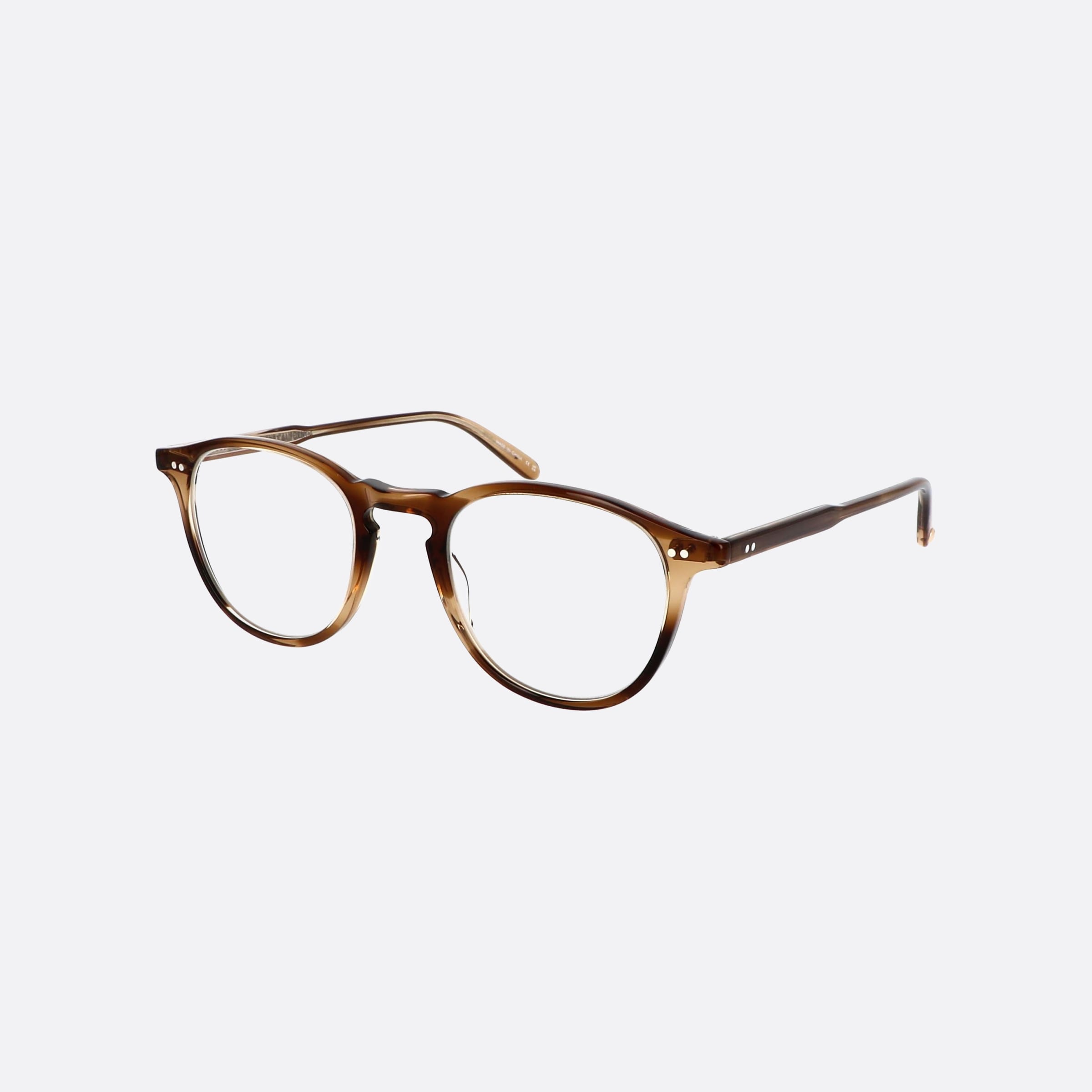 Garrett 46mm Leight Hampton Kht Tortoise Oval Unisex Eyeglasses - Main View