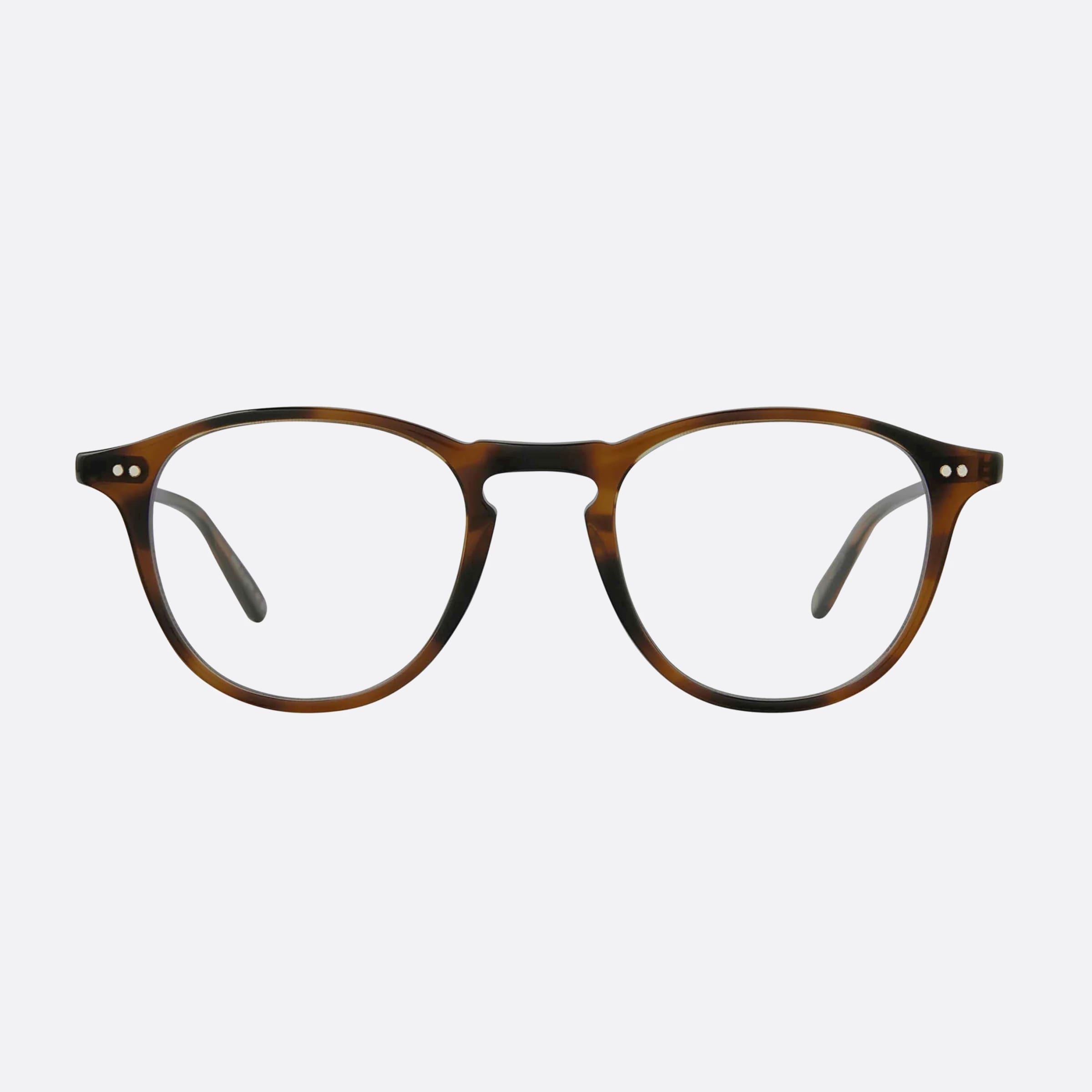 Garrett 46mm Leight Hampton Spbrnsh Tortoise Oval Unisex Eyeglasses - Side View
