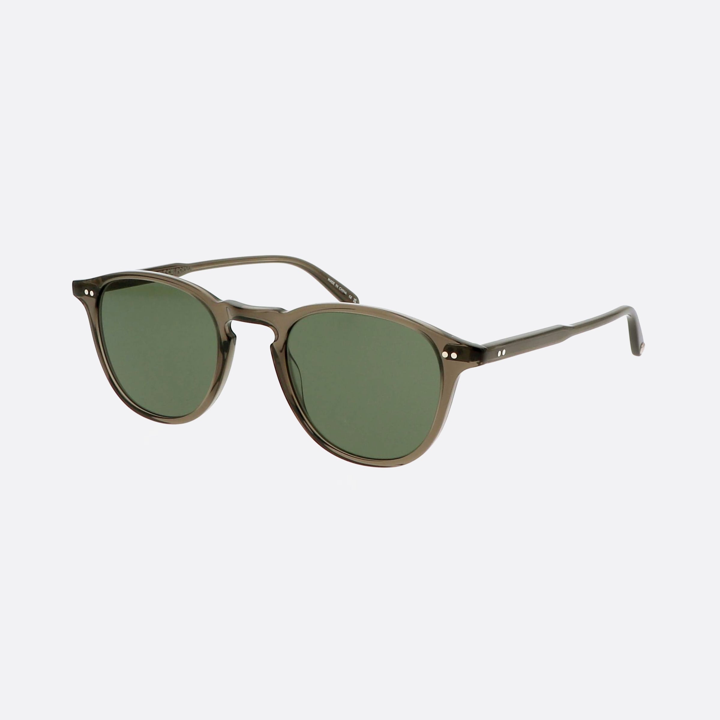 Garrett 46mm Leight Hampton Blgl Sfp G15 Clear Oval Unisex Sunglasses - Main View