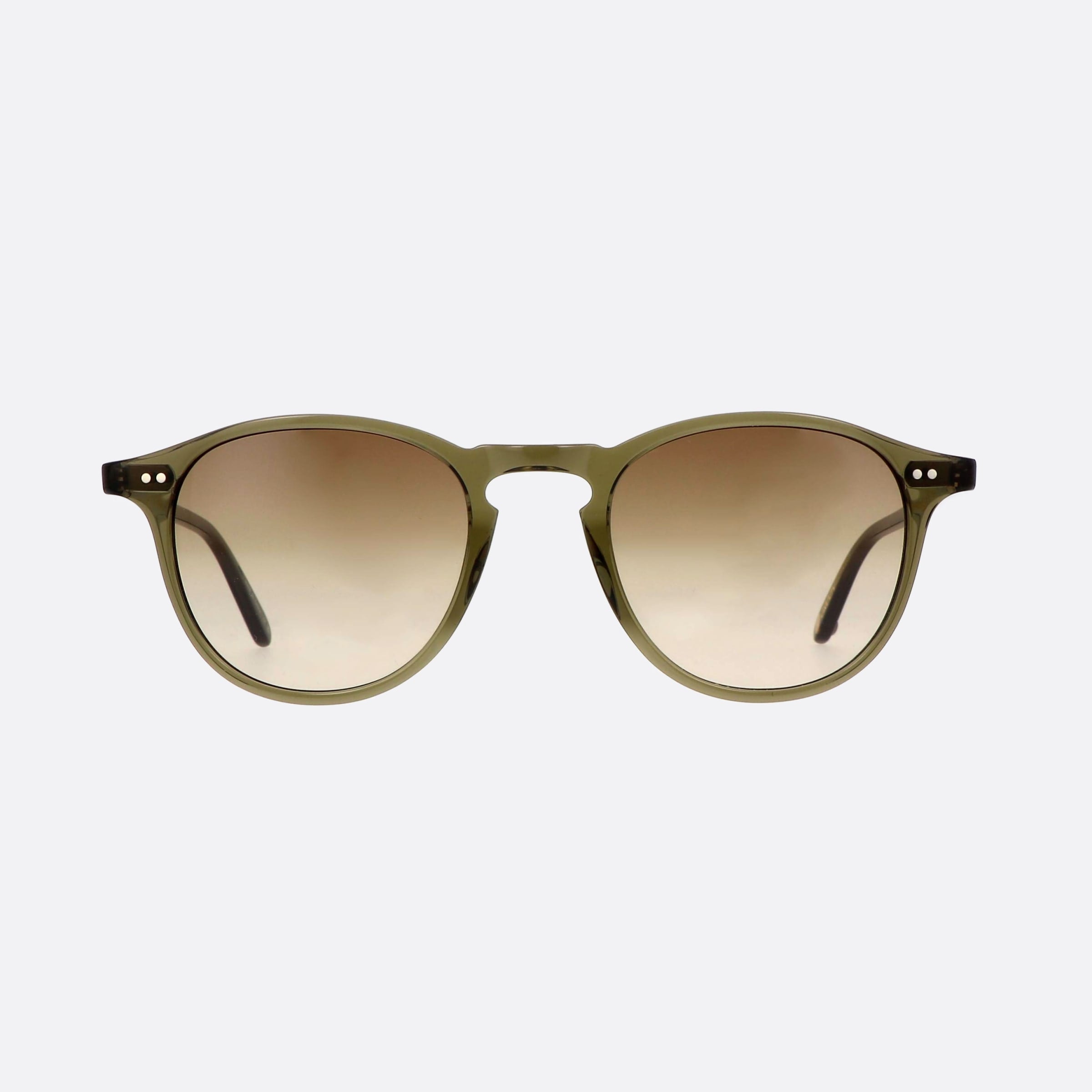 Garrett 46mm Leight Hampton Deolv Bio Clear Oval Unisex Sunglasses - Side View
