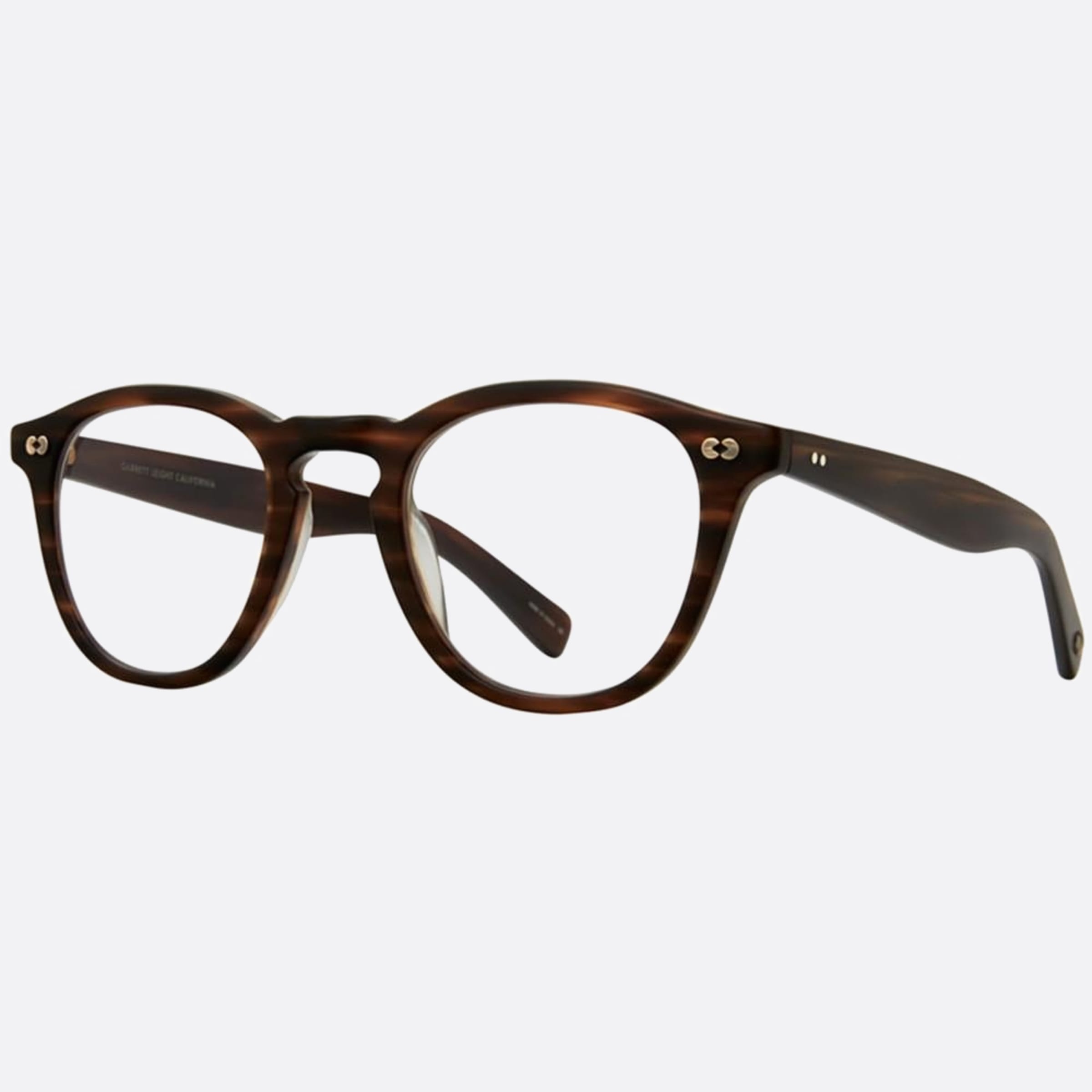 Garrett 44mm Leight Hampton Mbrt Havana Visor Men Eyeglasses - Side View