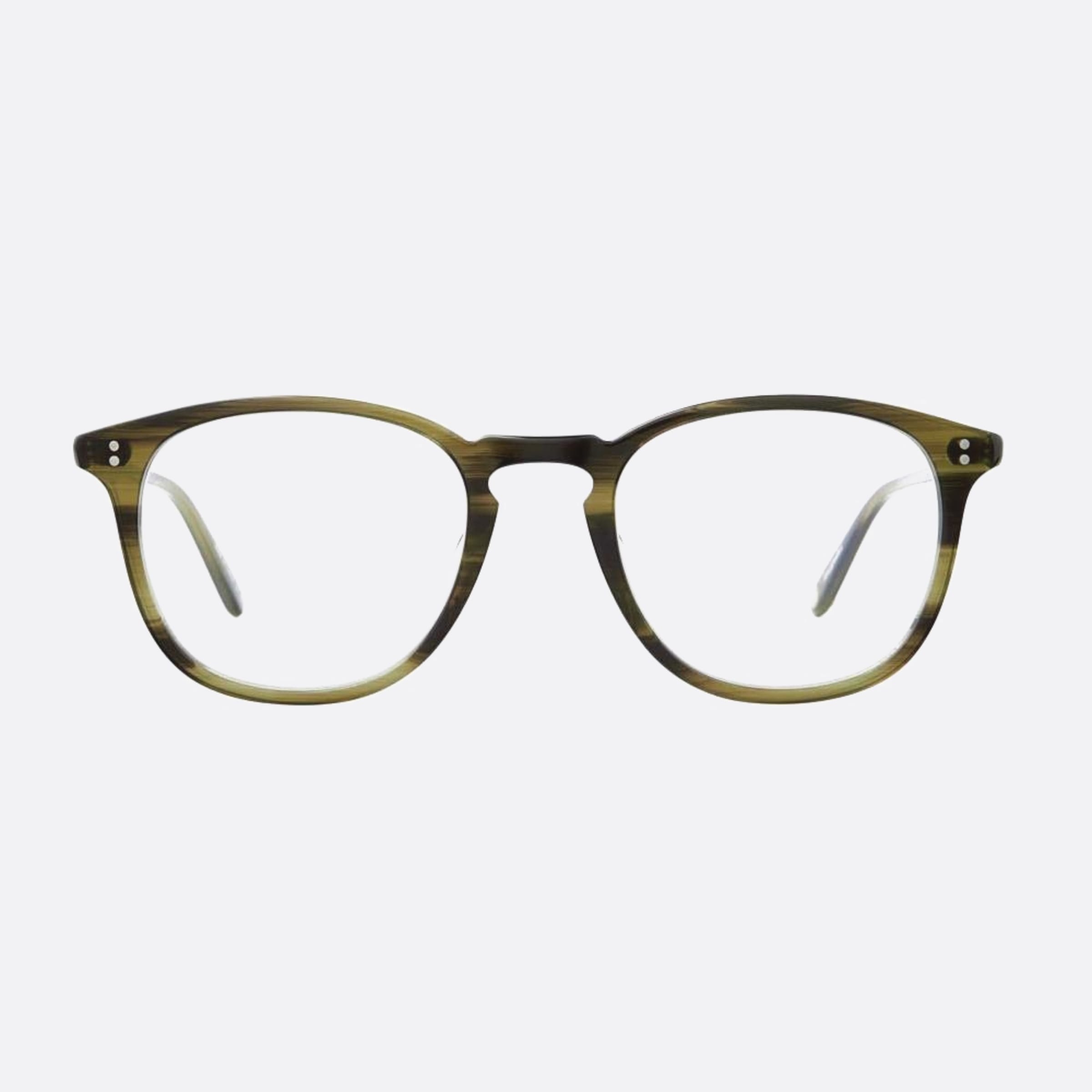 Garrett 49mm Leight Kinney Dgfr Green Squared Unisex Eyeglasses - Main View