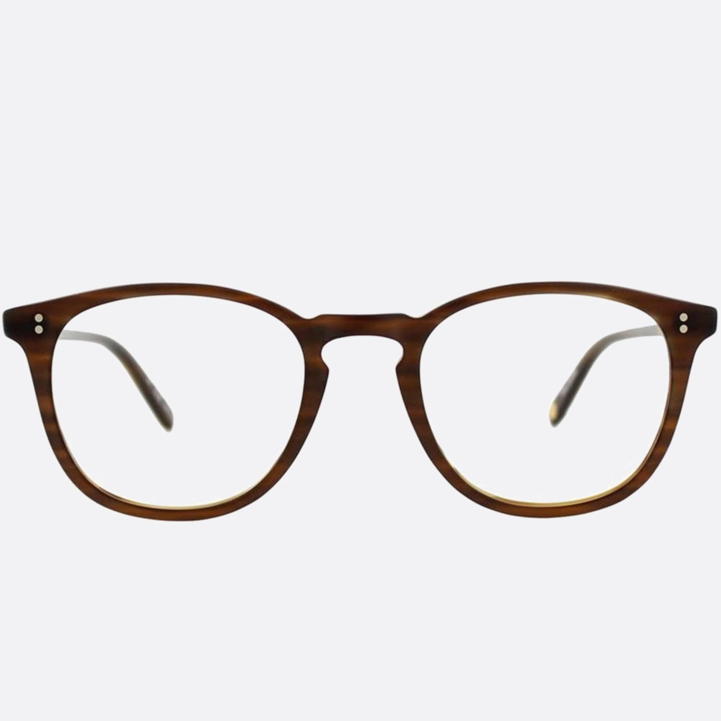 Garrett 49mm Leight Kinney Mbt Havana Squared Unisex Eyeglasses - Main View
