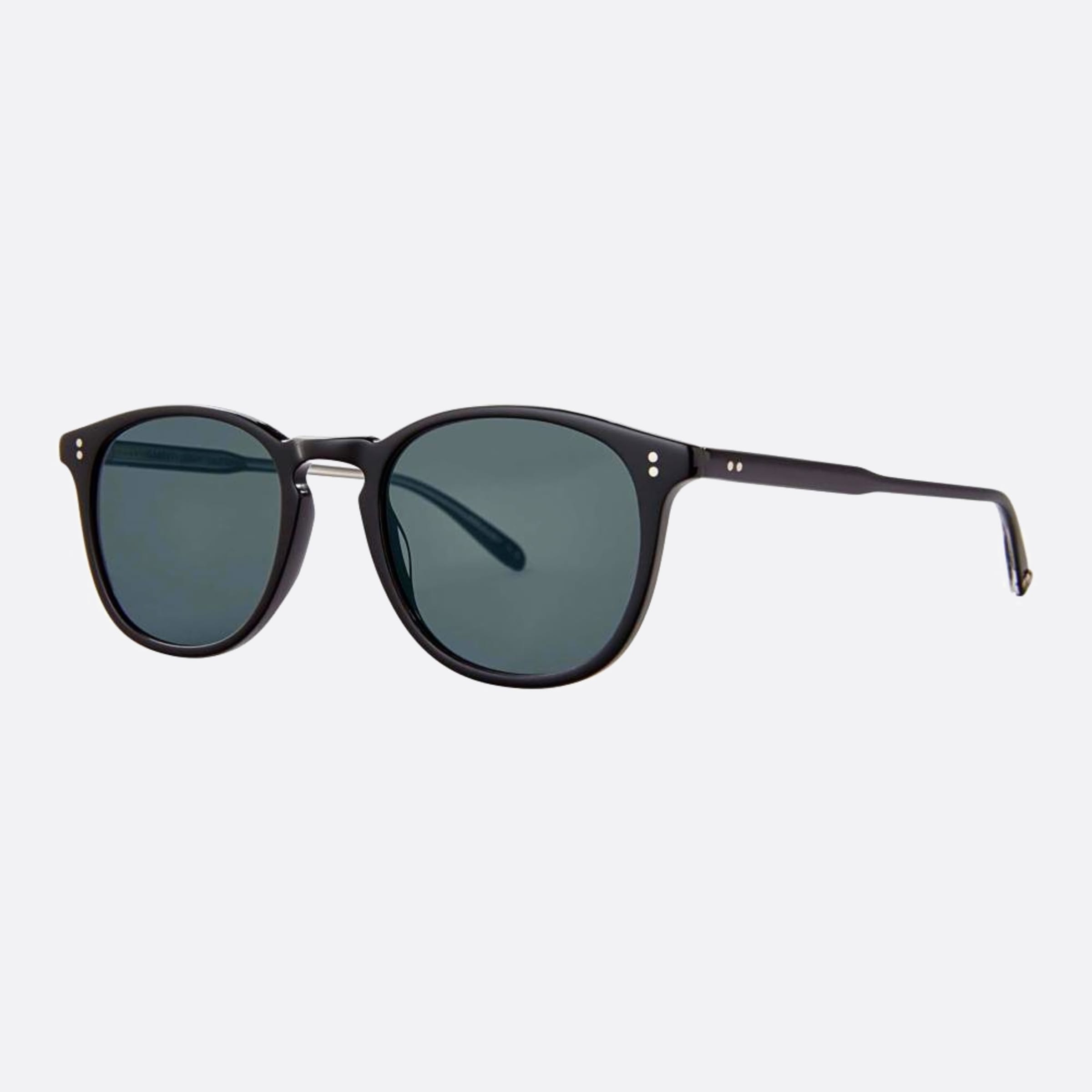 Garrett 49mm Leight Kinney Sun Sfpbs Black Geometric Unisex Sunglasses - Side View
