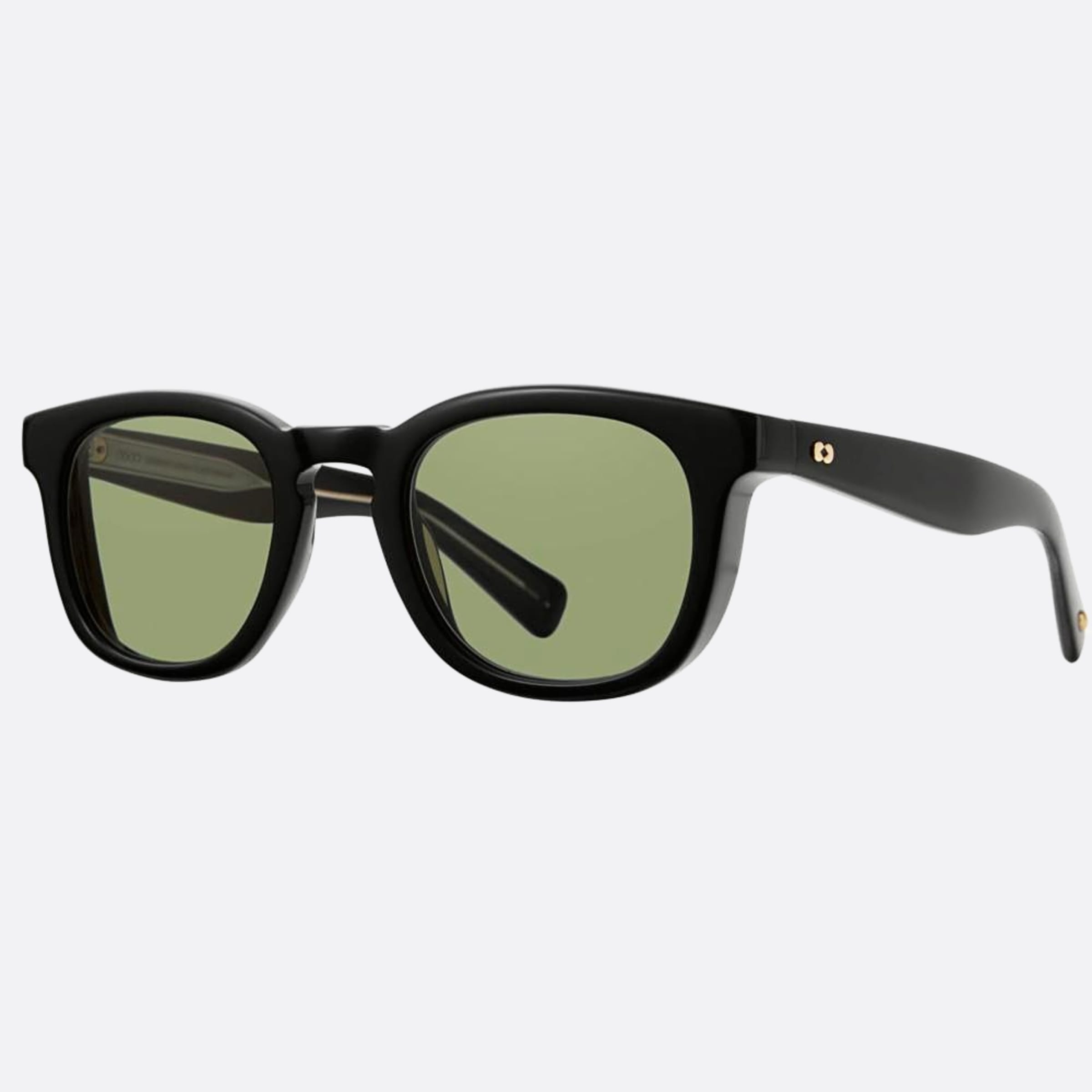 Garrett 48mm Leight Kinney Vvg Black Geometric Unisex Sunglasses - Side View