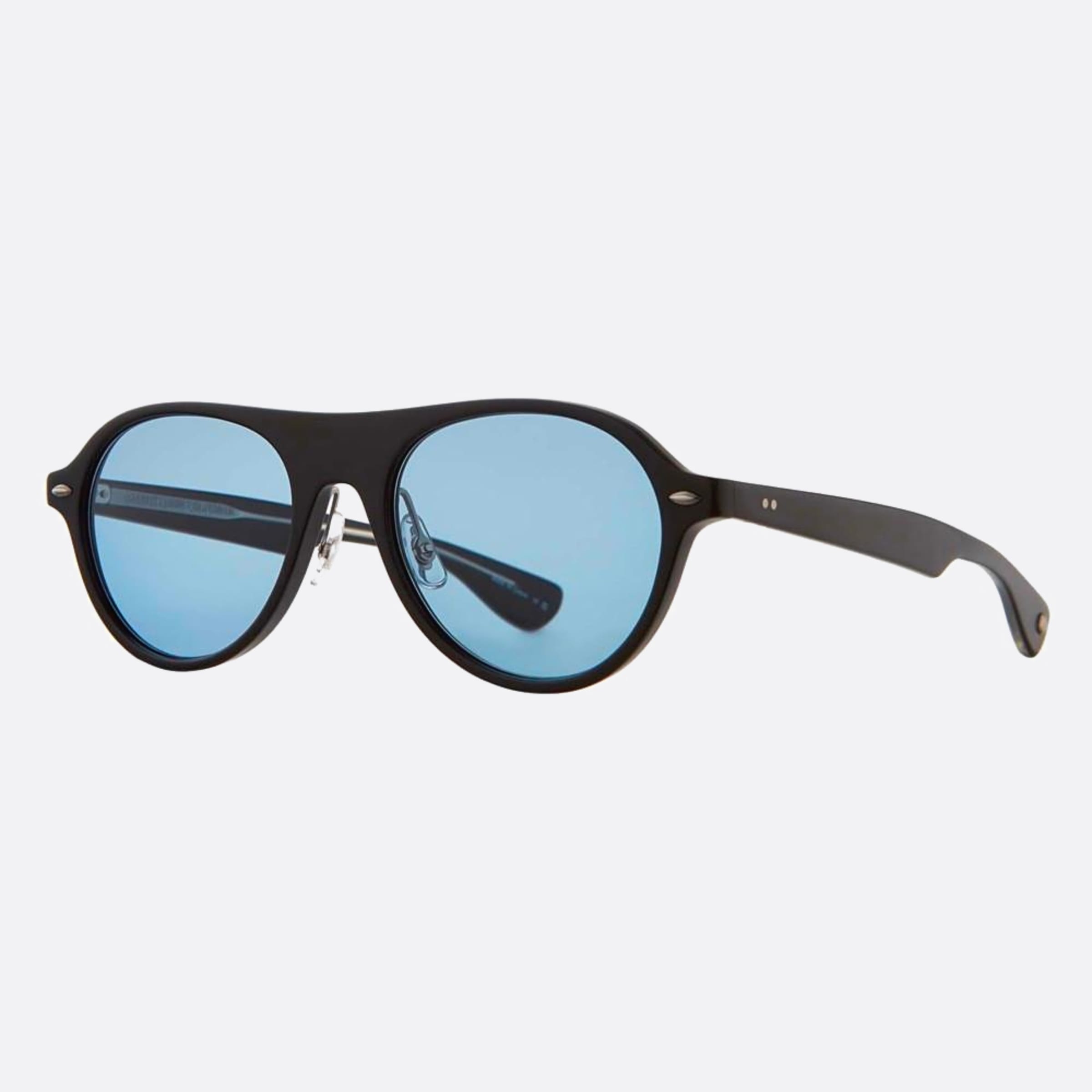 Garrett 50mm Leight Lady Eckhart Sun Mbk Pac Black Pilot Unisex Sunglasses - Side View