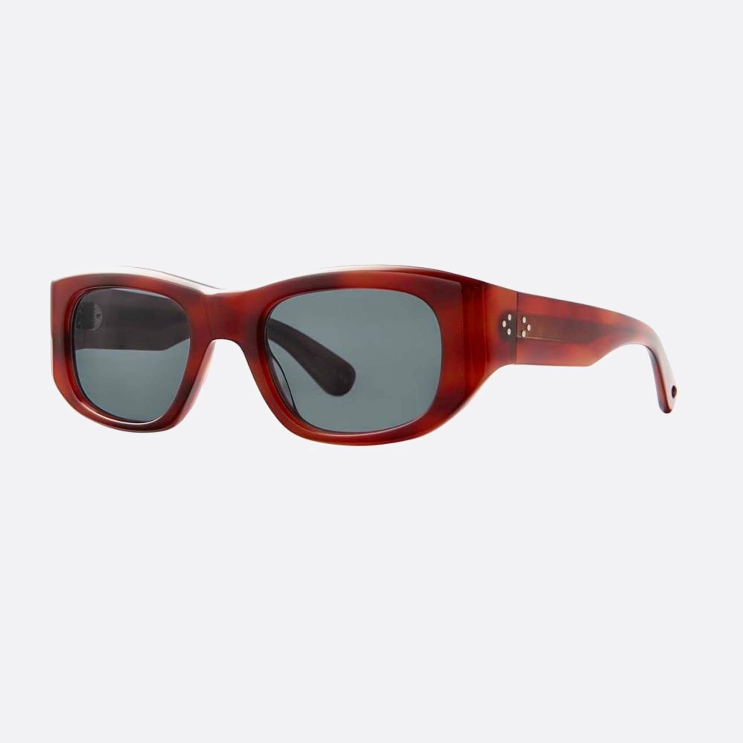 Garrett 50mm Leight Laguna Sun Vinbrt Havana Squared Unisex Sunglasses - Side View