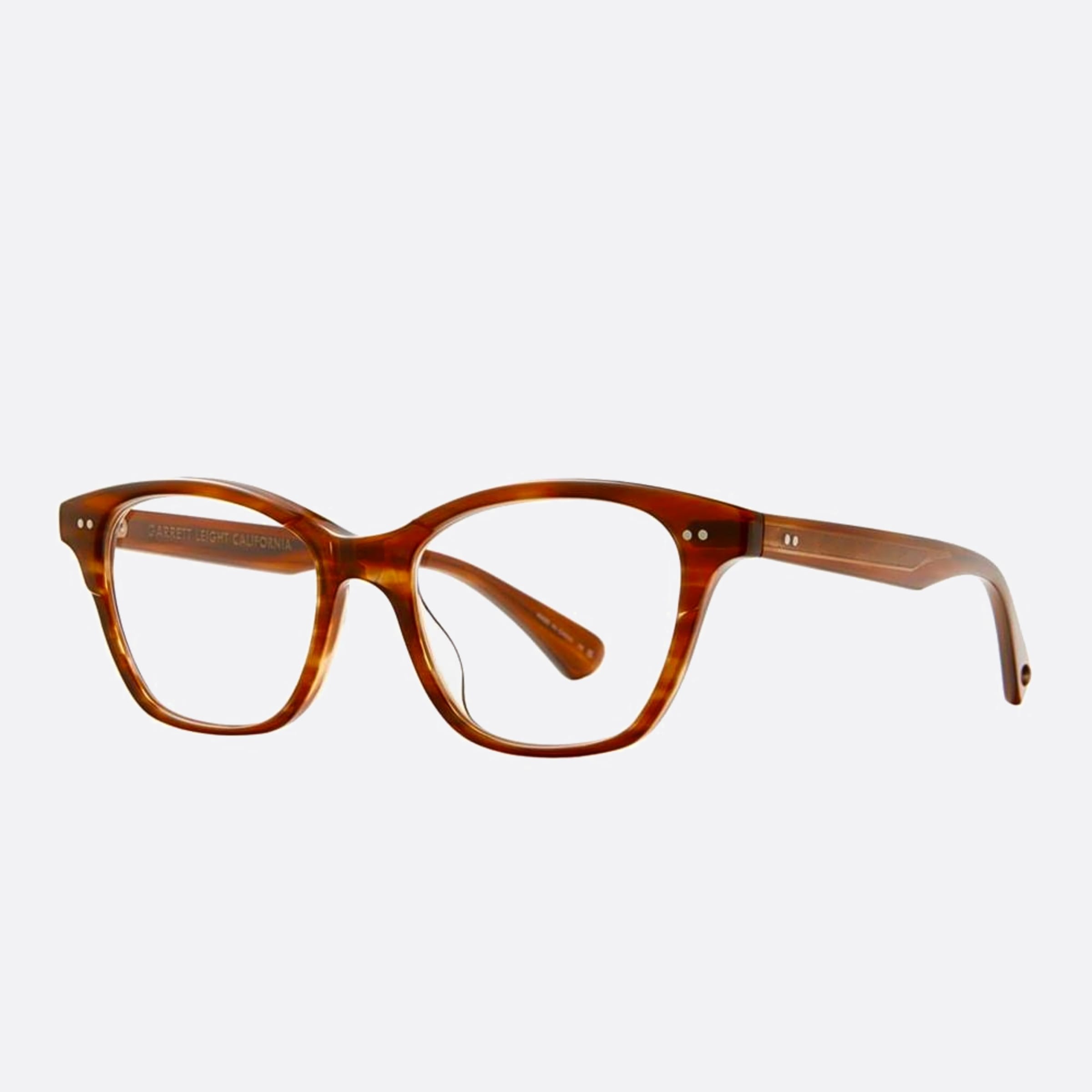 Garrett 48mm Leight Lily Havana Butterfly Women Eyeglasses - Side View